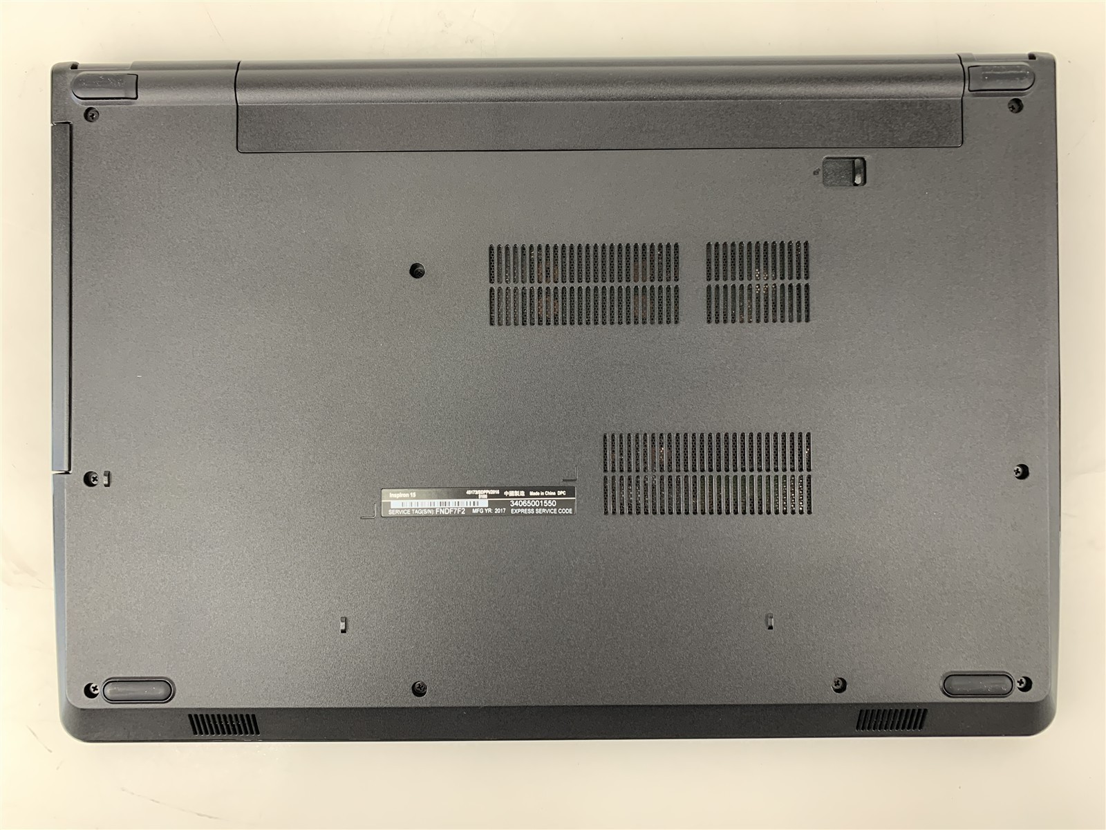 Dell Inspiron 15-3567 Intel i3-7100U 2.40GHz 8GB RAM 1TB HDD Windows 10 15.6″