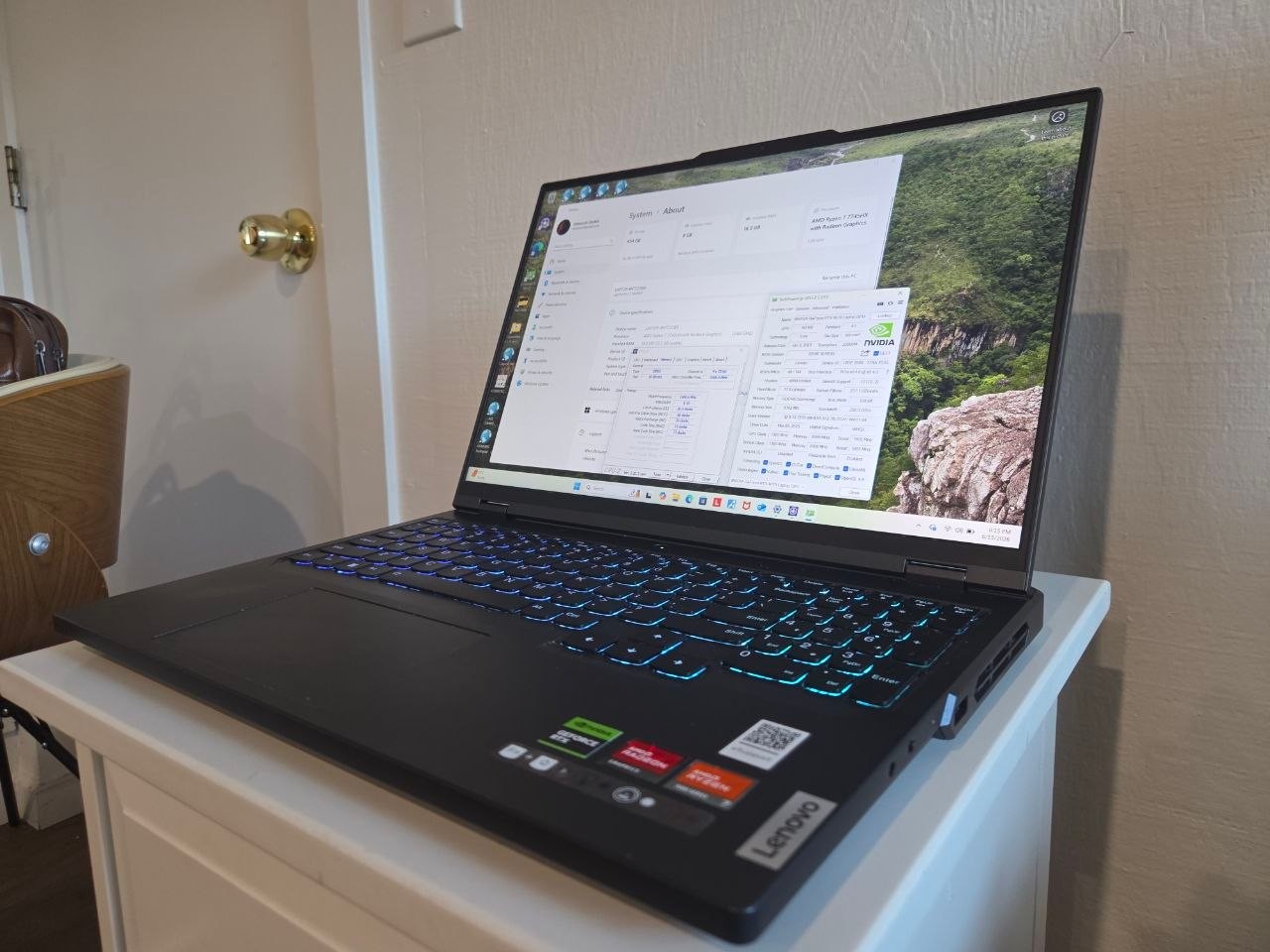 Laptop Lenovo Legion Pro 5 16ARX8 16” Ryzen 7 7745HX RTX 4070 1TB SSD 16GB RAM
