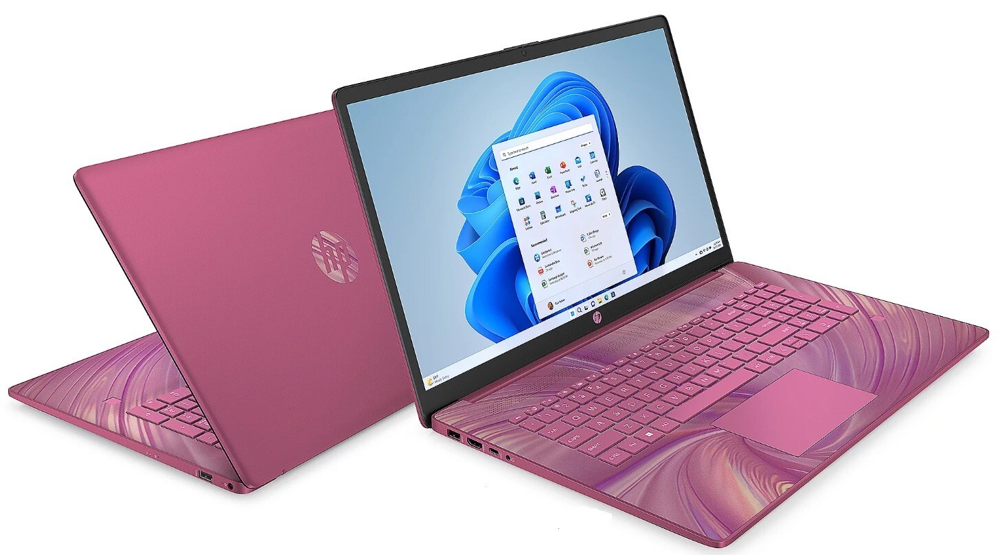 HP Touch 17-cn3219ds 17z Laptop PC 17.3″ Intel N200 Quad Backlit Key FP Read W11