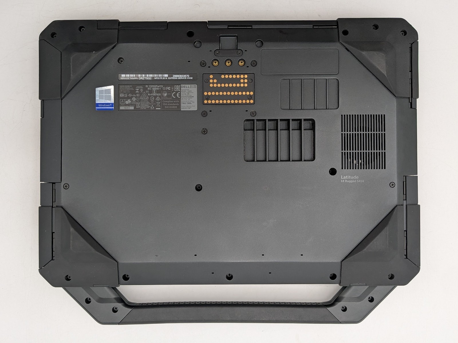 Dell Latitude 5414 Rugged 14″ FHD I5-6300U Backlit Motherboard Palmrest *READ*