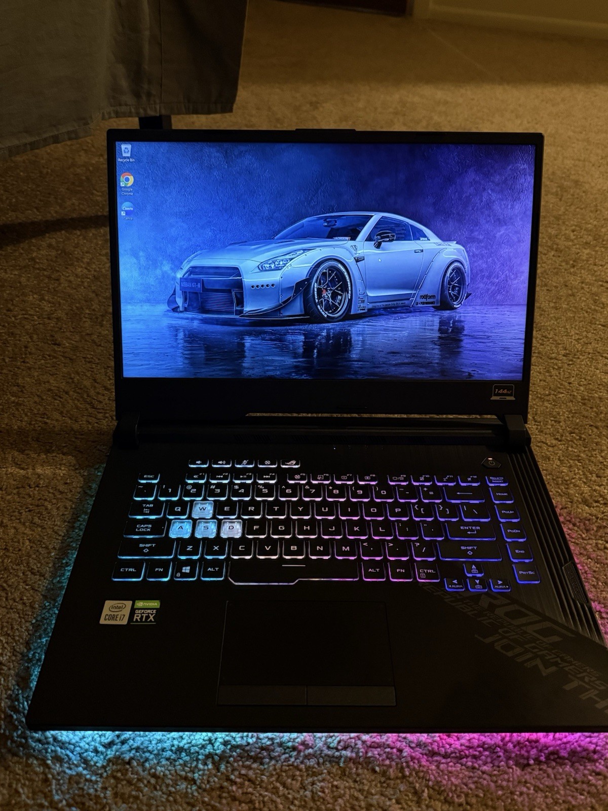 ASUS ROG Strix Gaming Laptop i7/32RAM/1TBNVME/1TB SSD/GTX1050*READ*