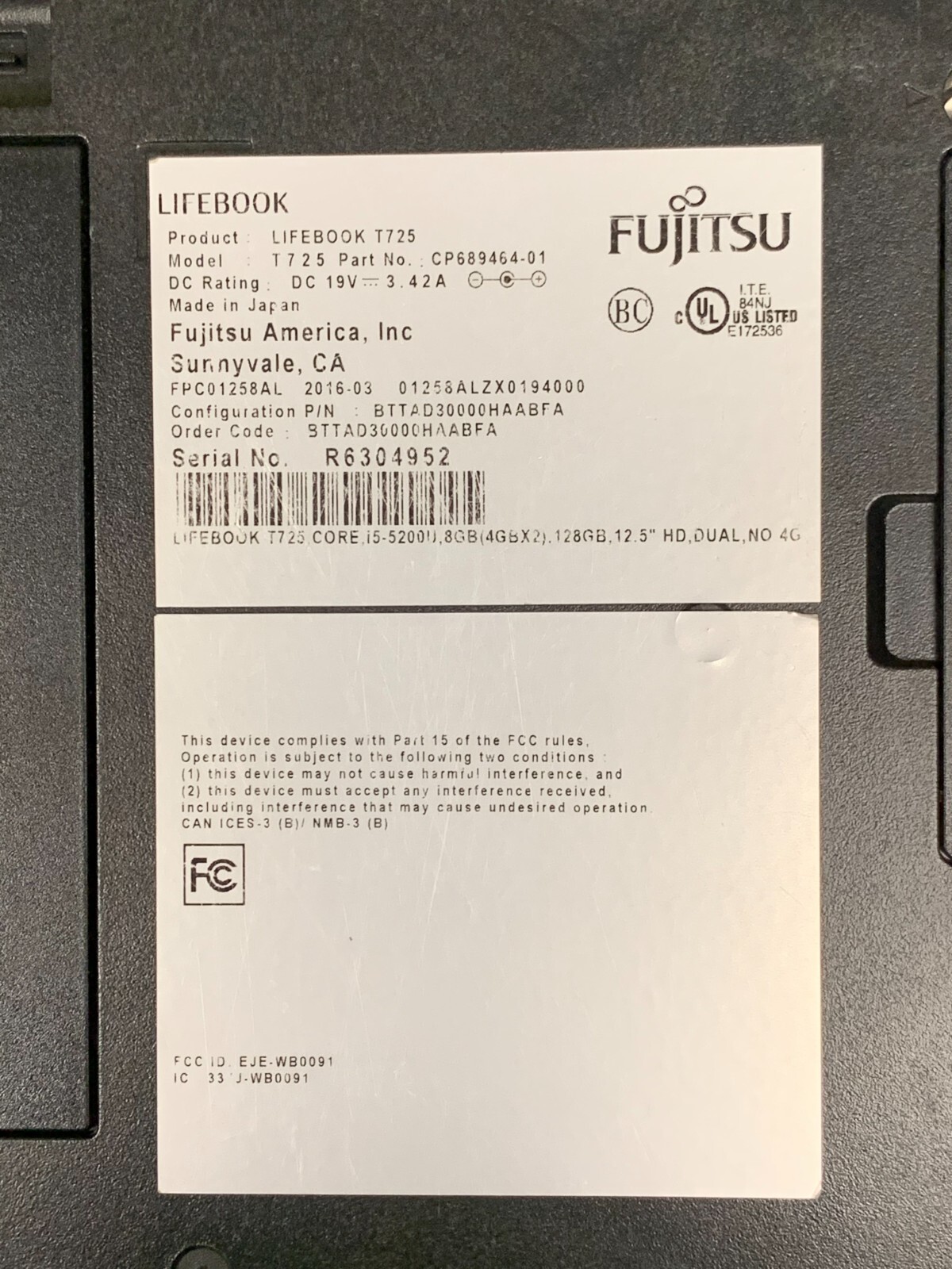 WOW! Fujitsu LifeBook T-725 | Touch Screen, Tablet/Laptop, New SSD, and Windows