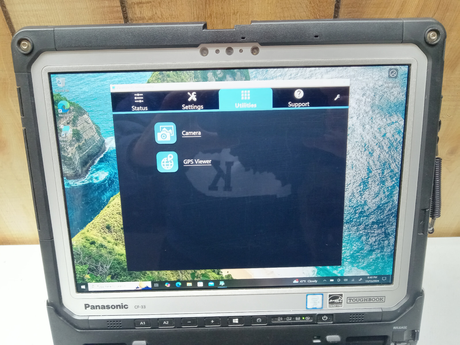 PANASONIC TOUGHBOOK CF-33 , i5-7300, 1TB, 16GB RAM, 2-HD BATTS 4G & GPS