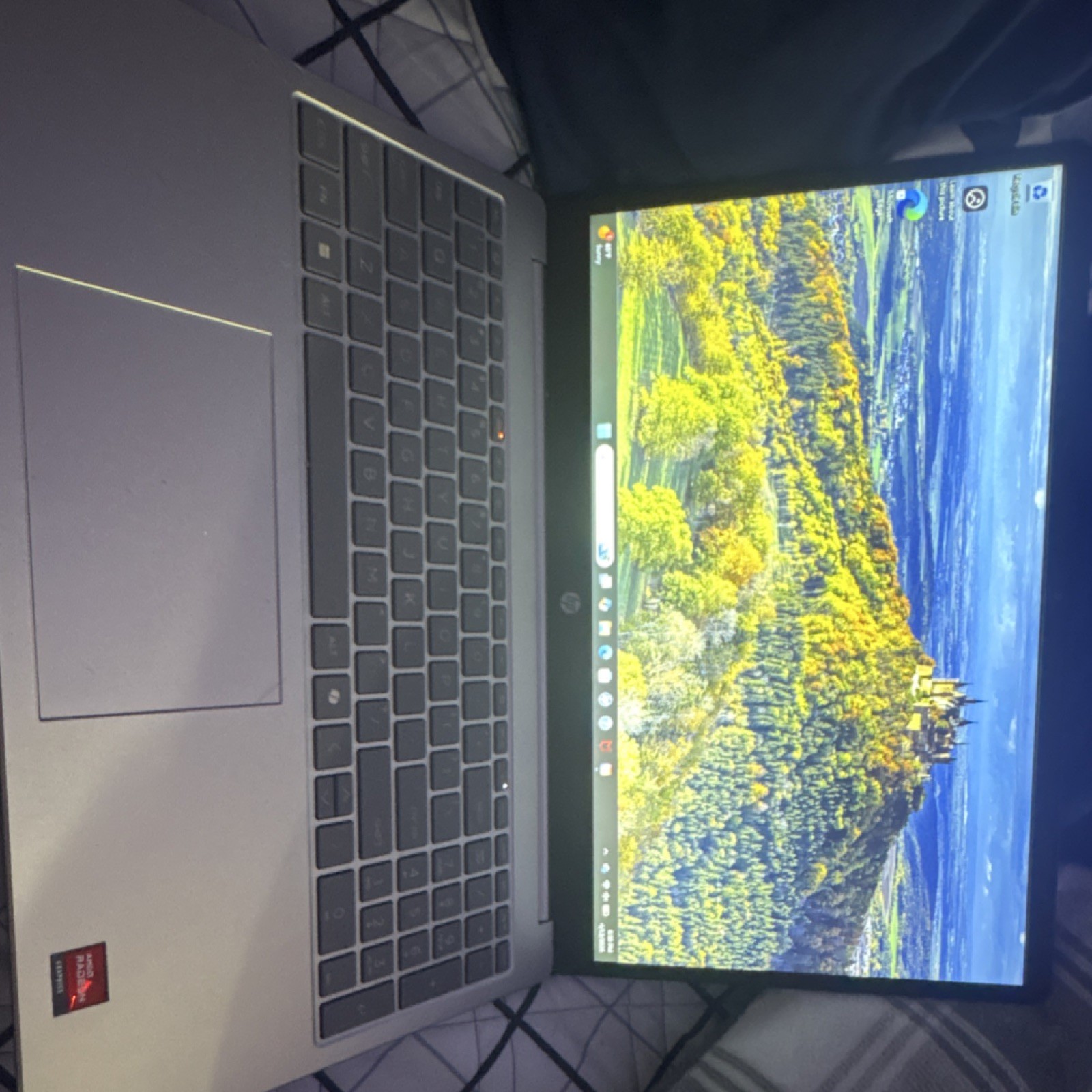 HP 15s-eqxxx Laptop AMD Ryzen 3 7320U 8GB 119GB SSD Radeon Win 11 Home 15.6″