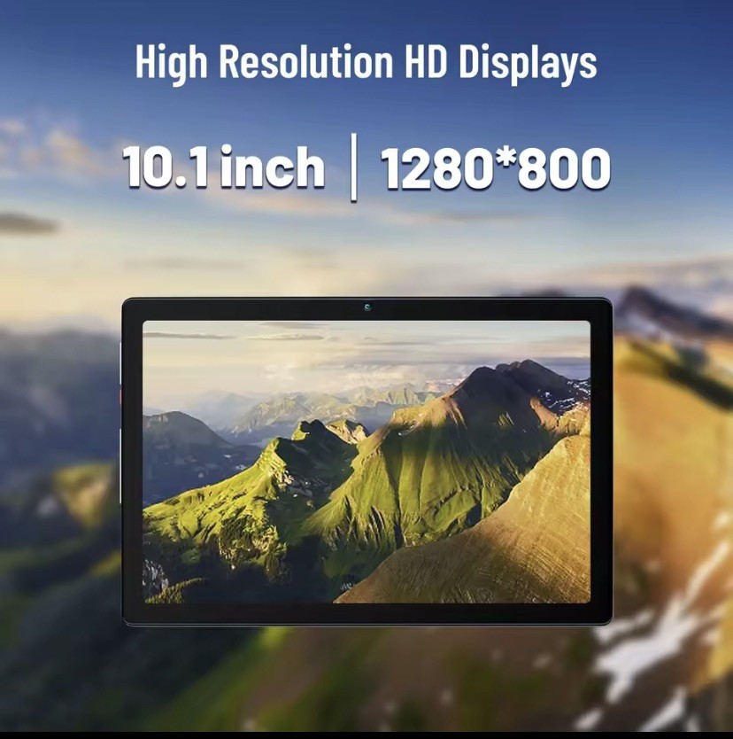 MB1001 Tablets 10.1″ 1080P HD Display 2MP+5MP Camera 6GB RAM 64GB ROM