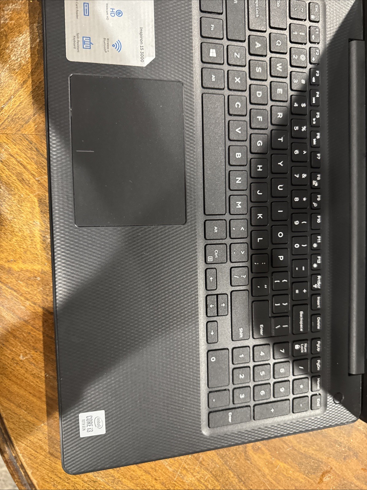 dell inspiron 3593: Intel I3. 4gb Of Ram. 500gb Hdd, 128gb Ssd. No Windows