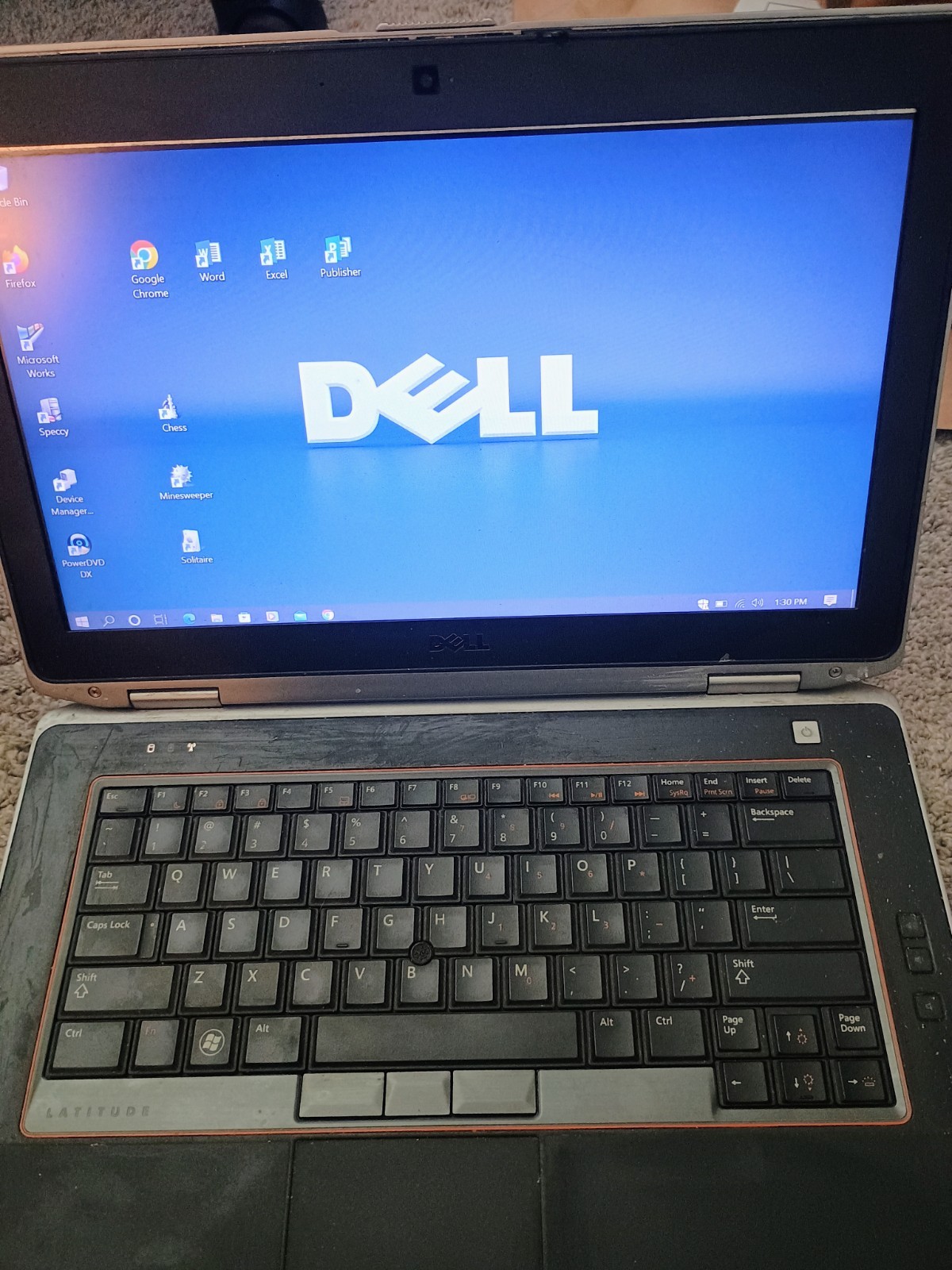 Dell Latitude E6430 Core i7-3720M 16GB RAM, 500 HDD, MS Office 2019 Win 10 Pro