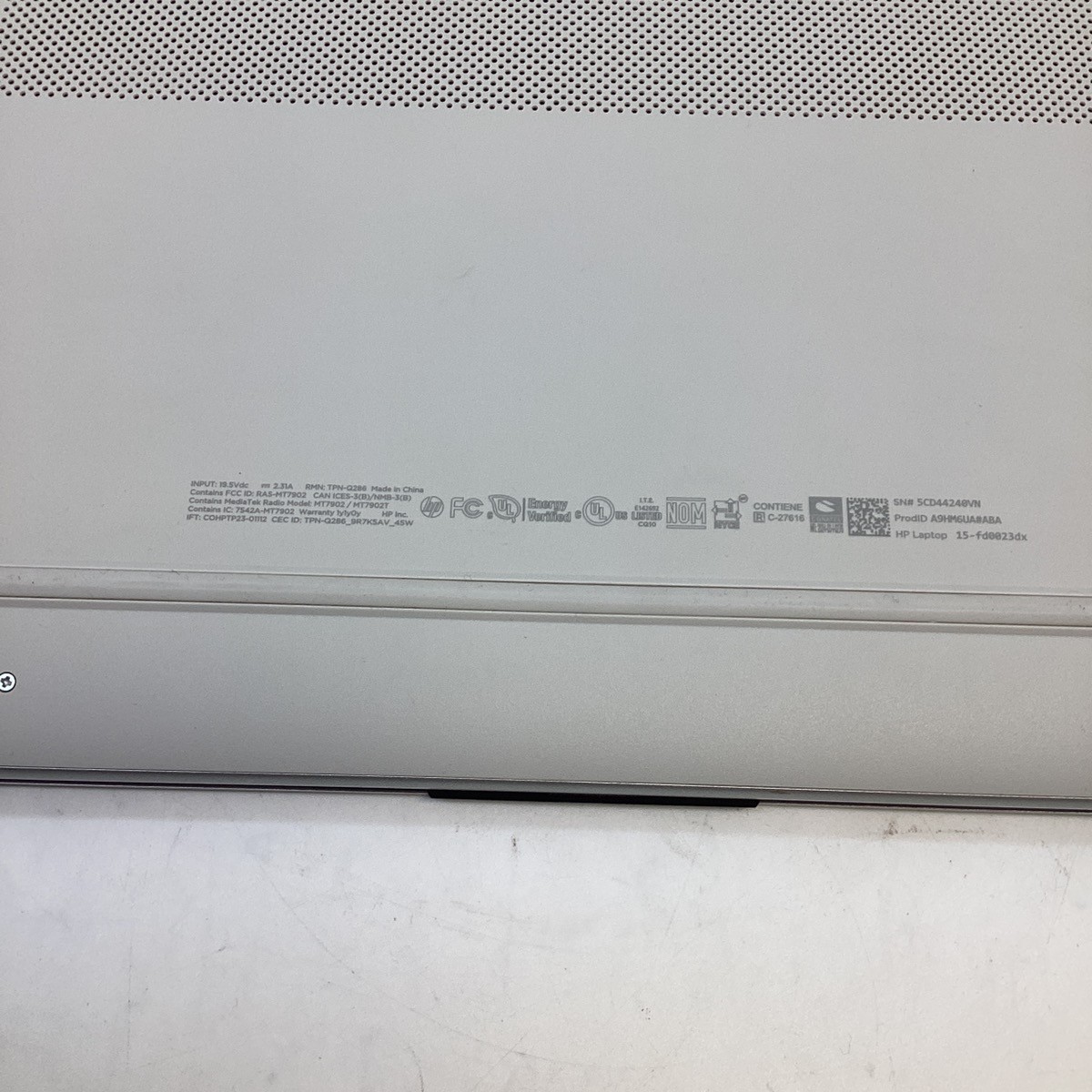 HP 15-FD0023DX Intel Core i3, 25GB SSD, 8GB Ram (GO1068479)