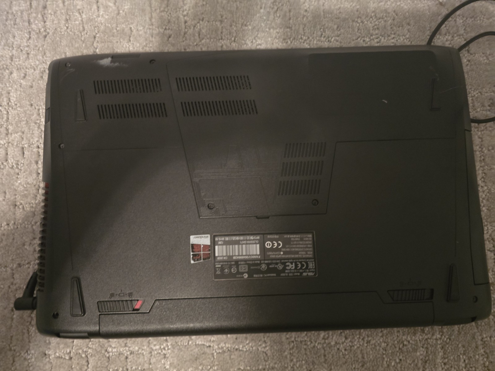 ASUS GL552VW Gaming Laptop, NVIDIA GTX960M, 15.6″, i5-6300HQ, 16GB RAM, HDD+SSD