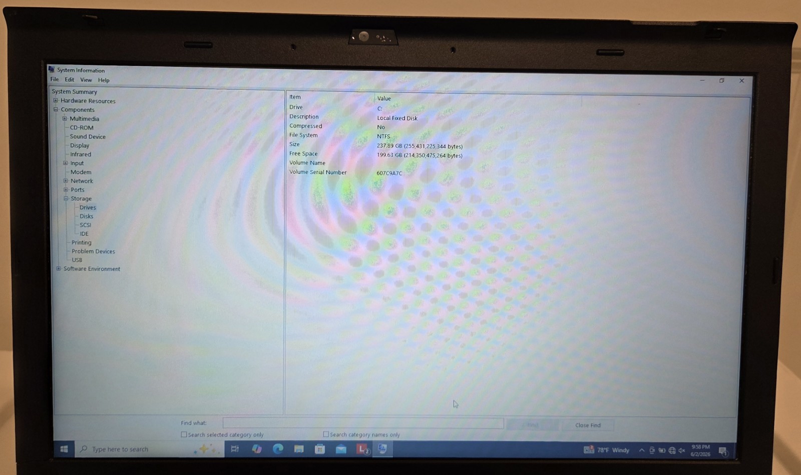 Lenovo ThinkPad T430s i5-3320M 8GB RAM 238GB SSD Win 10 Parts READ