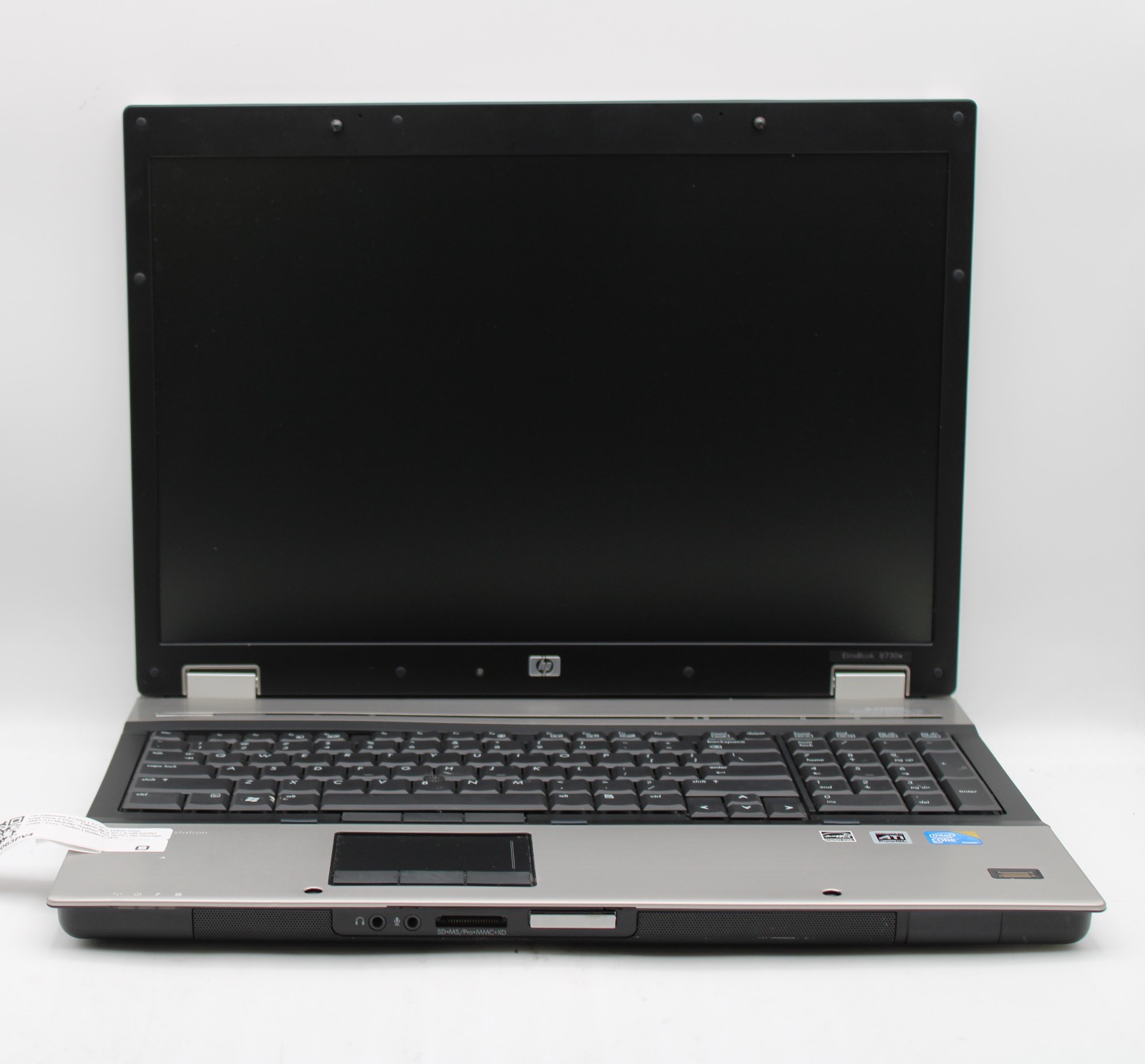 HP EliteBook 8730w _ 2 Duo-T9600 @ 2.8 _ 4GB RAM _ Radeon _ No SSD / OS