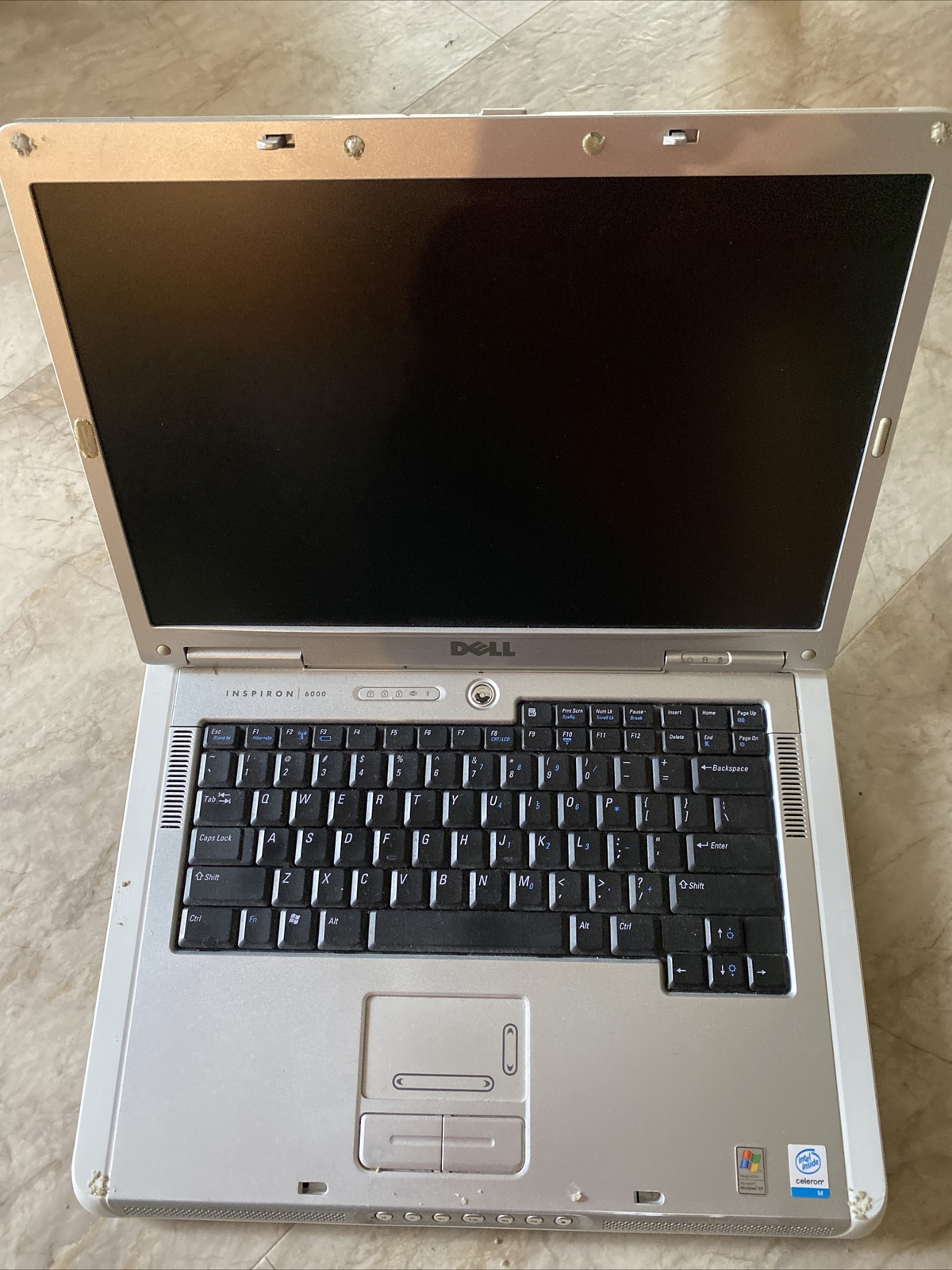 Dell Inspiron 6000 Intel Celeron M Processor UNTESTED!