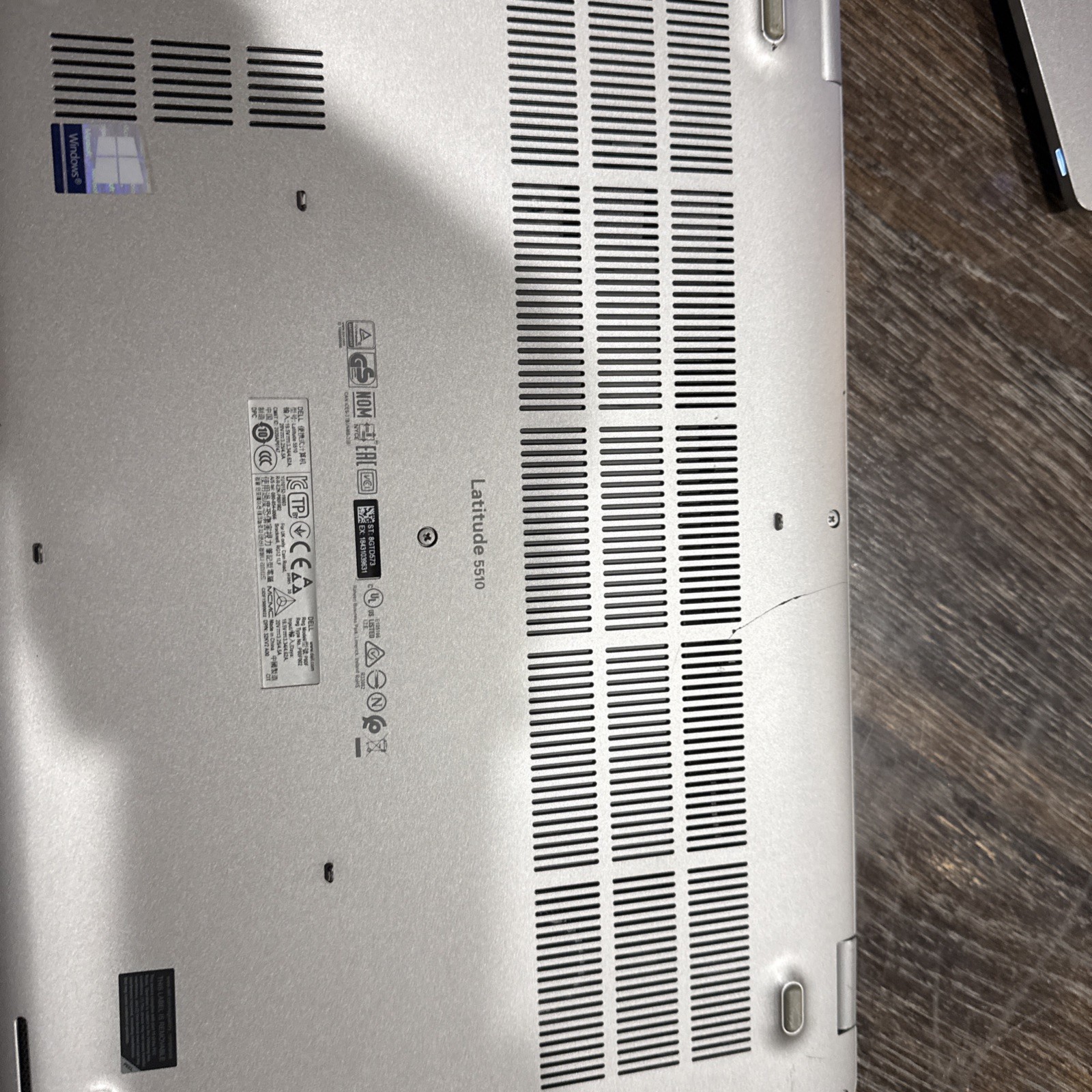 Dell Latitude 5510 Core i5-10310U 1.70GHZ 8GB 256GB SSD, WebCam, W11 Cord