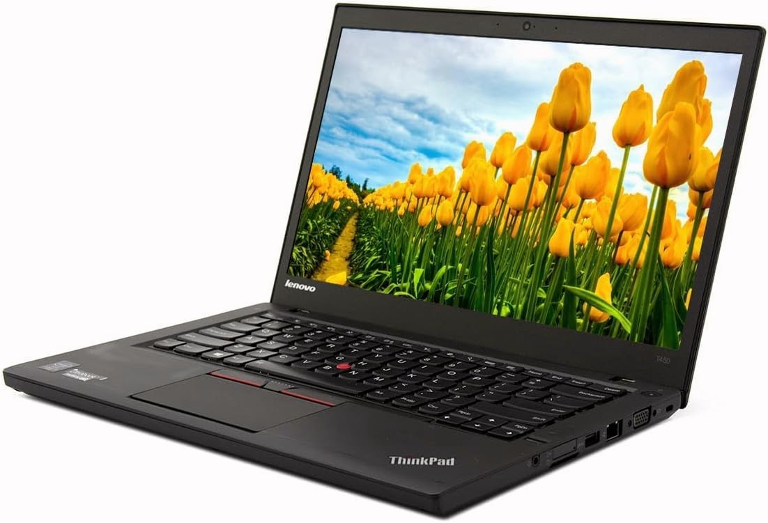 Lenovo ThinkPad T450s 14″ Laptop Celeron i5-5300U @ 2.30GHz 8GB RAM 256GB SSD