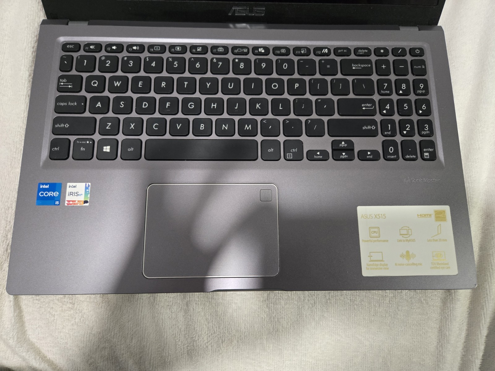 ASUS VivoBook X515EAU 15.6″ FHD Laptop | Intel Core i5-1135G7 | 8GB RAM | 256GB