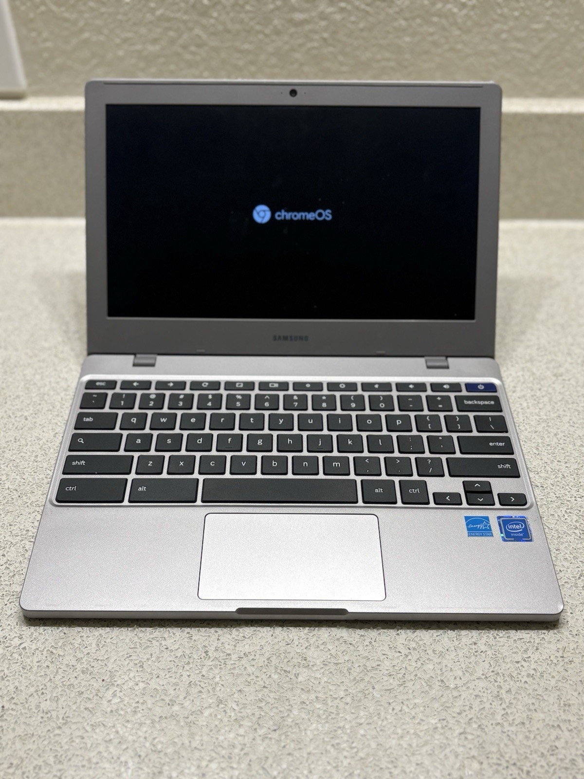 Samsung Chromebook Intel Celeron Processor Laptop – Platinum Titan