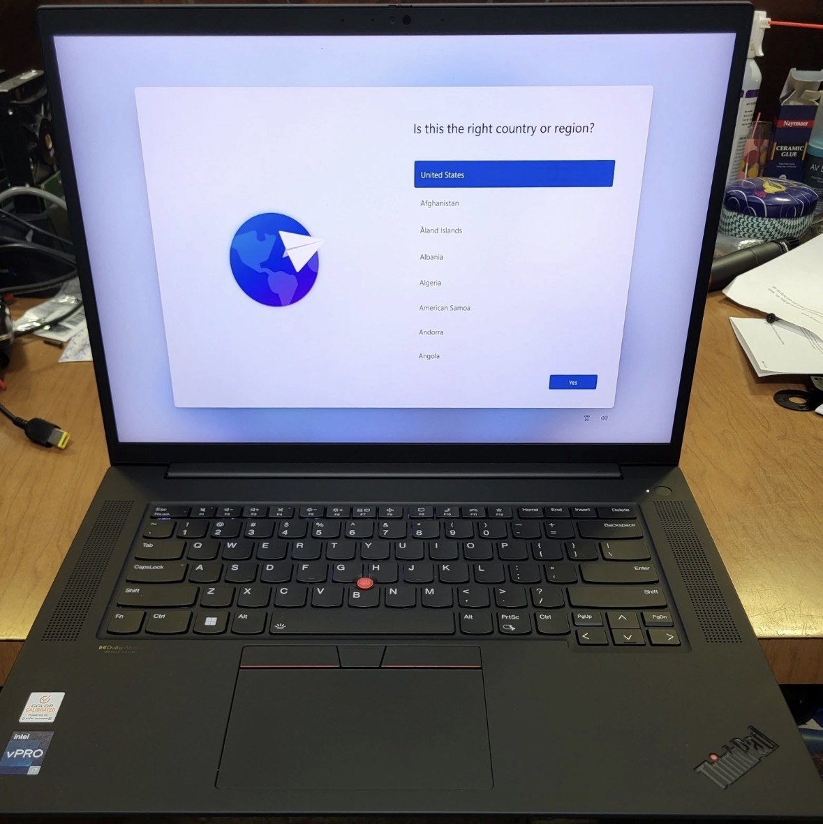 Lenovo ThinkPad P1 Gen 5 EXCELLENT! 16 UHD 2.4 GHz i7-12800H 32GB 500G+1TB SSD