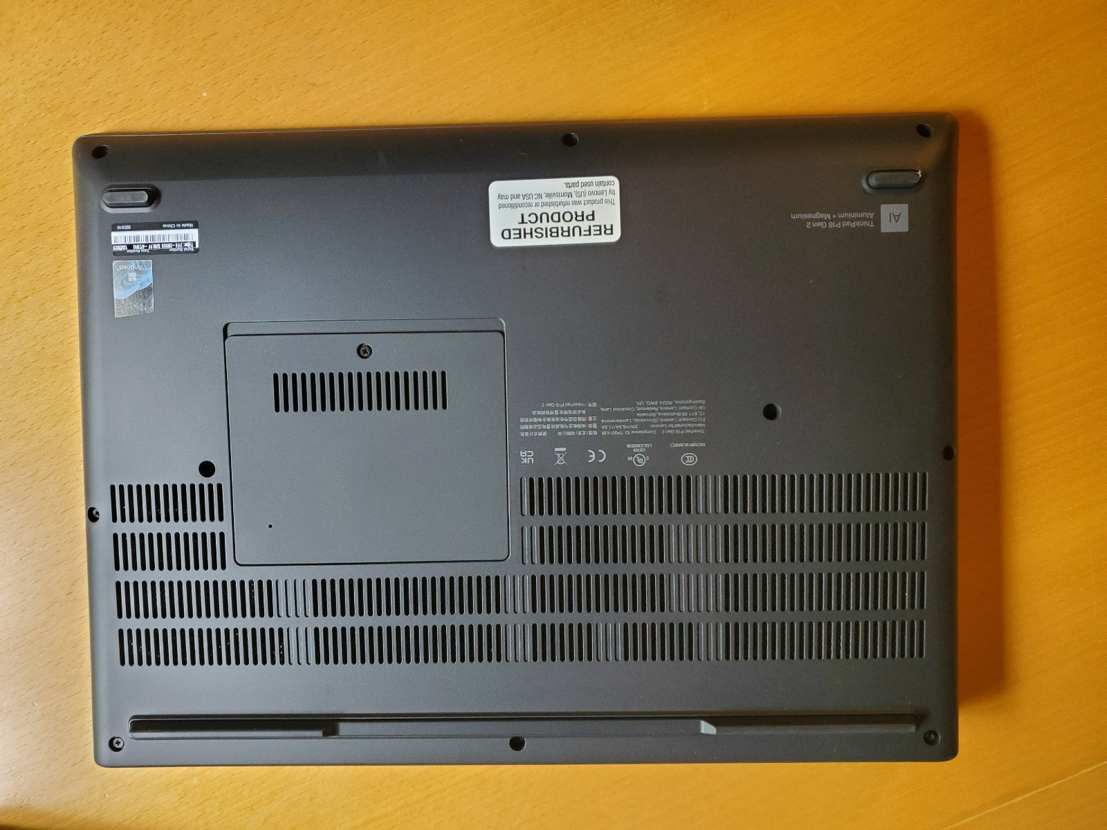 Lenovo ThinkPad P16 G2 UHD i9-13980HX 128GB RAM 1TB SSD RTX 4000 ADA W11P