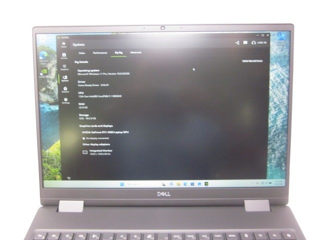 Dell Precision 7680 I7-13850HX @ 2.1GHz 1TB 32GB WIN11PRO RTX4090
