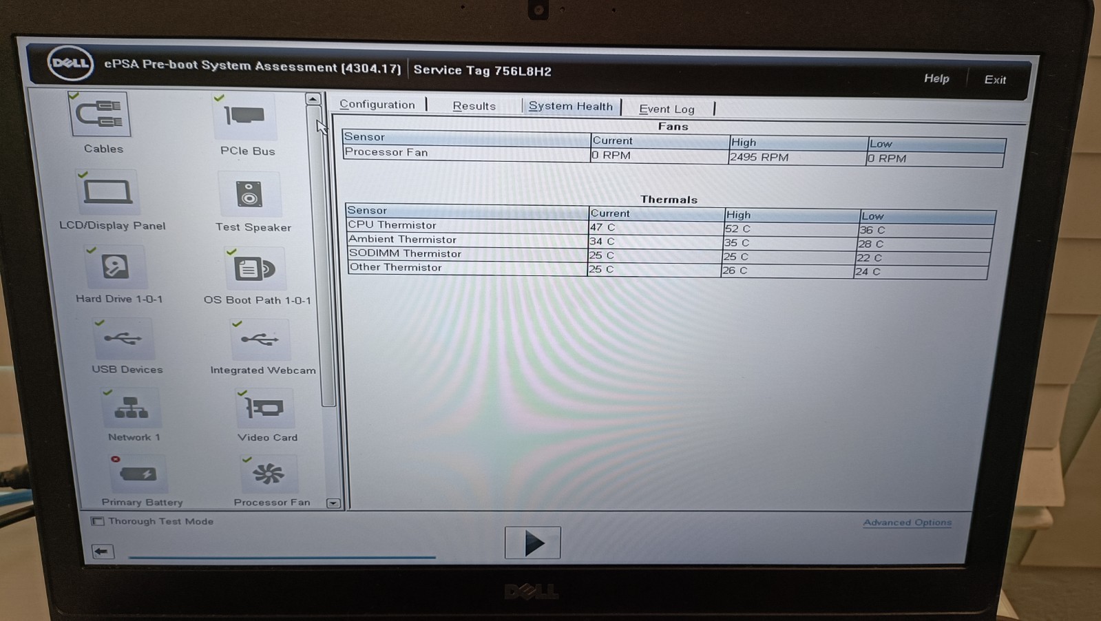 Dell Latitude 5580 i5-7300U 8GB RAM WIN 11 PRO NO HDD NO AC *READ* TESTED