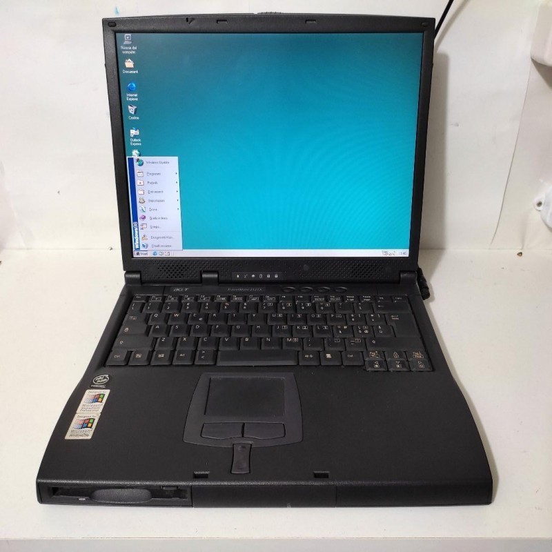 Acer 800Mhz WINDOWS 98 Integrated RS232 Serial Port Laptop Notebook 22027