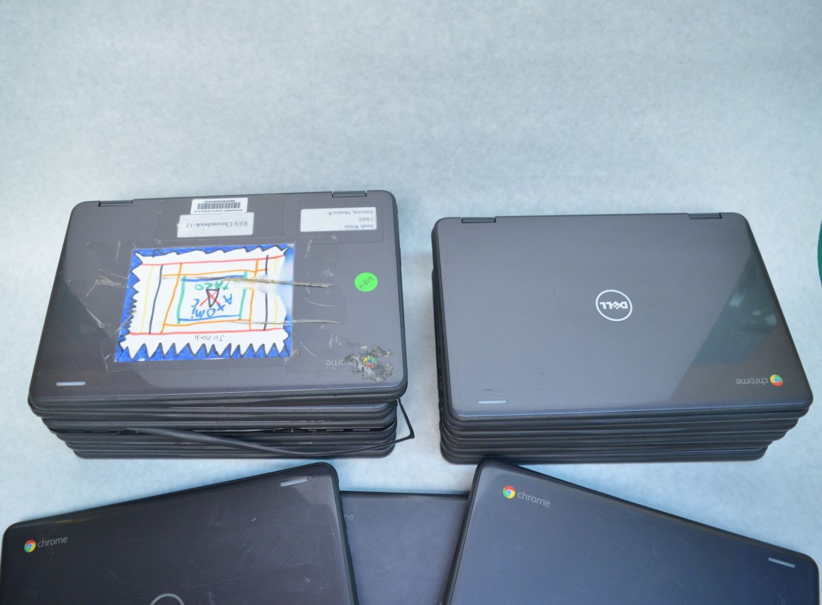 Lot 10 Dell Chromebook 11 3189 11.6″ Celeron N3060 2.48GHz 4GB-RAM 16GB-SSD