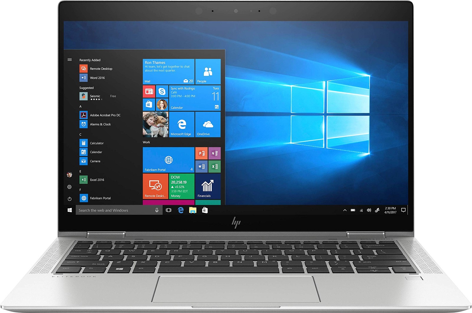 HP Elitebook X360 1030 G4 13″ Touch i5-8365U 16GB 256GB W11P(Low Battery Health)