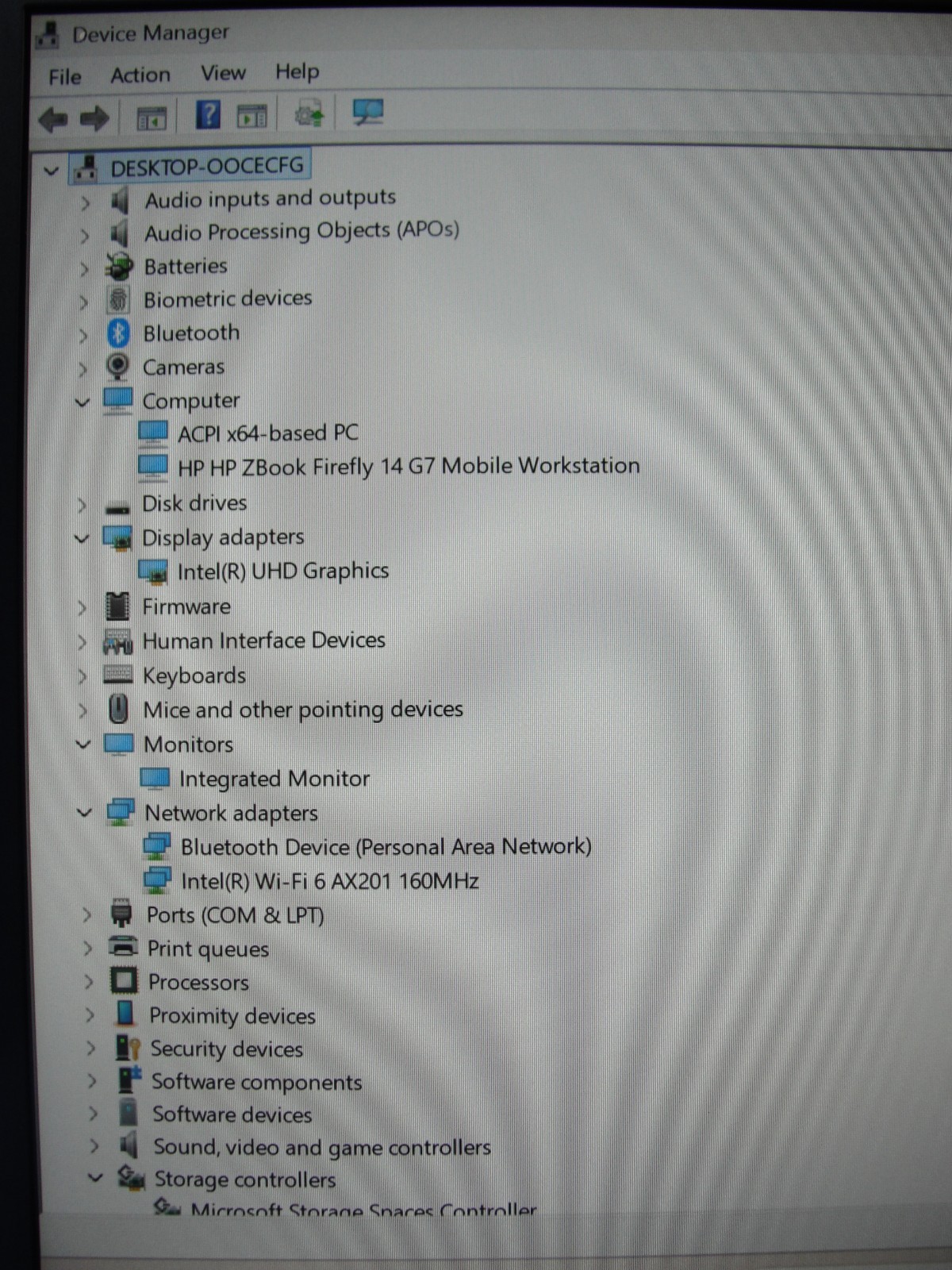 HP ZBook Firefly 14″FHD Intel Core i5-10310U 1.7GHz 16GB RAM 256GB SSD +P/A