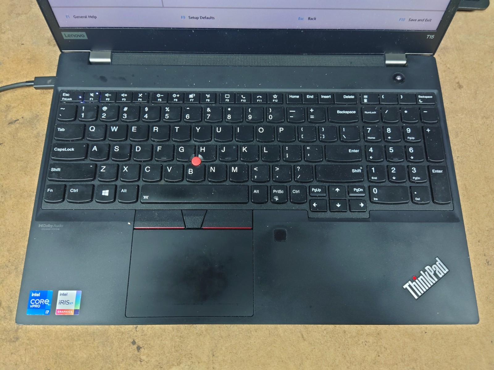 Lenovo ThinkPad T15 Gen 2 15.6″ FHD Touch i7-1185G7 32GB RAM 512GB SSD No OS