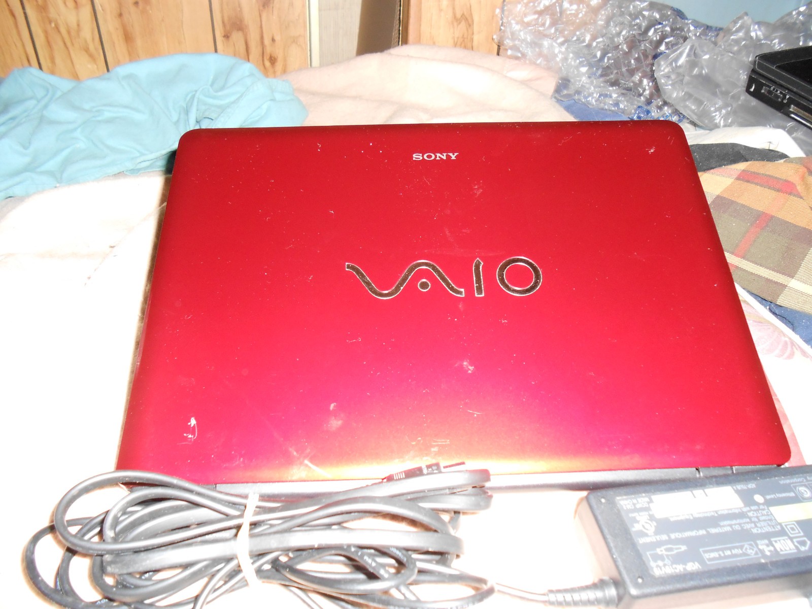 Red Sony Vaio CR Windows 7 Activated Laptop