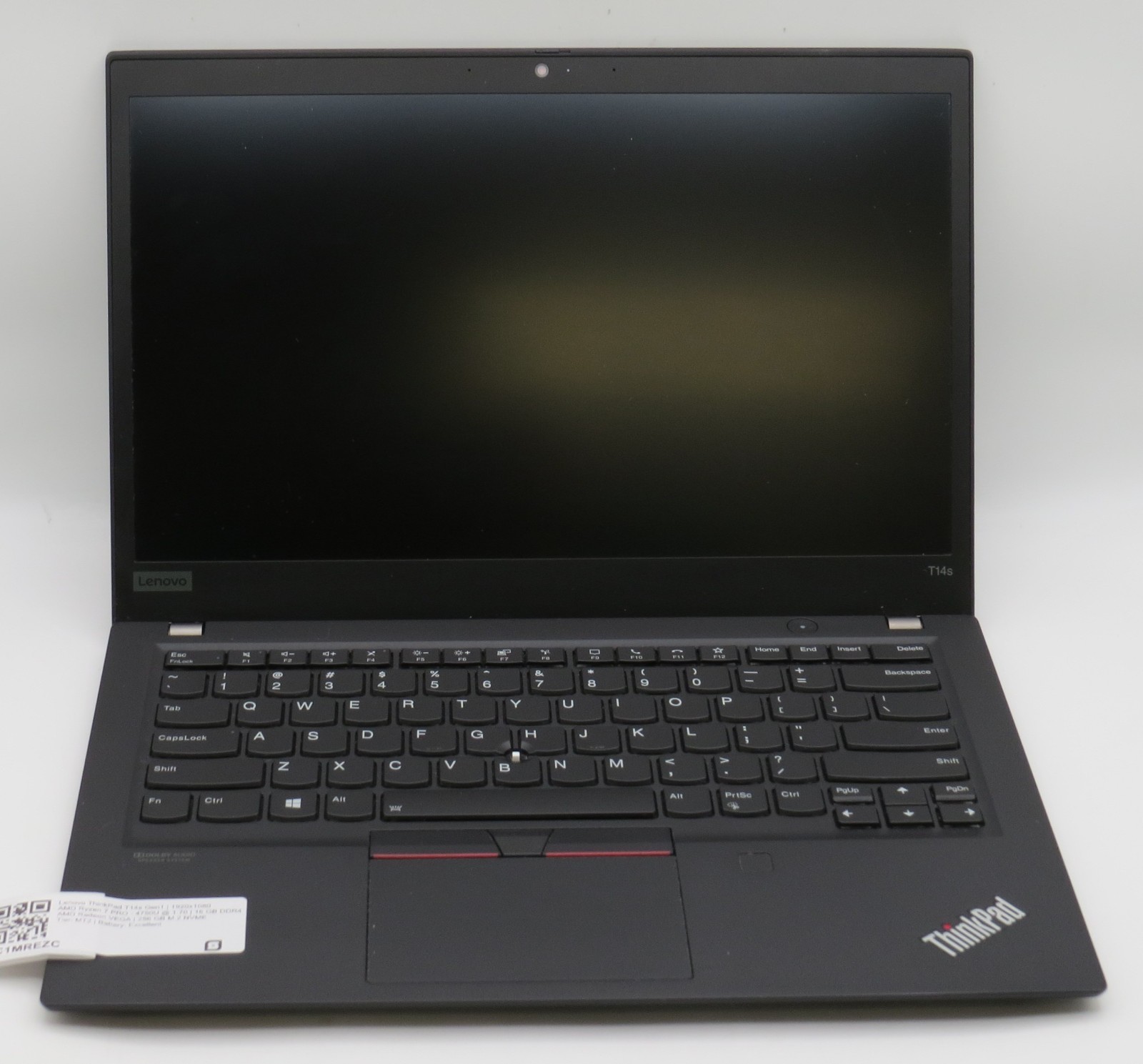 Lenovo ThinkPad T14s | 7PRO 4750U @ 1.7GHz | 16GB DDR4 | 256GB SSD | No OS