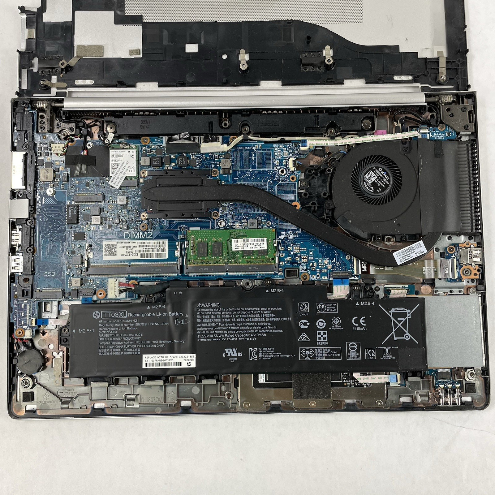 HP EliteBook 850 G6 15.6″ i5-8365U 1.60 GHz 8 GB RAM No SSD/OS/AC – Dents