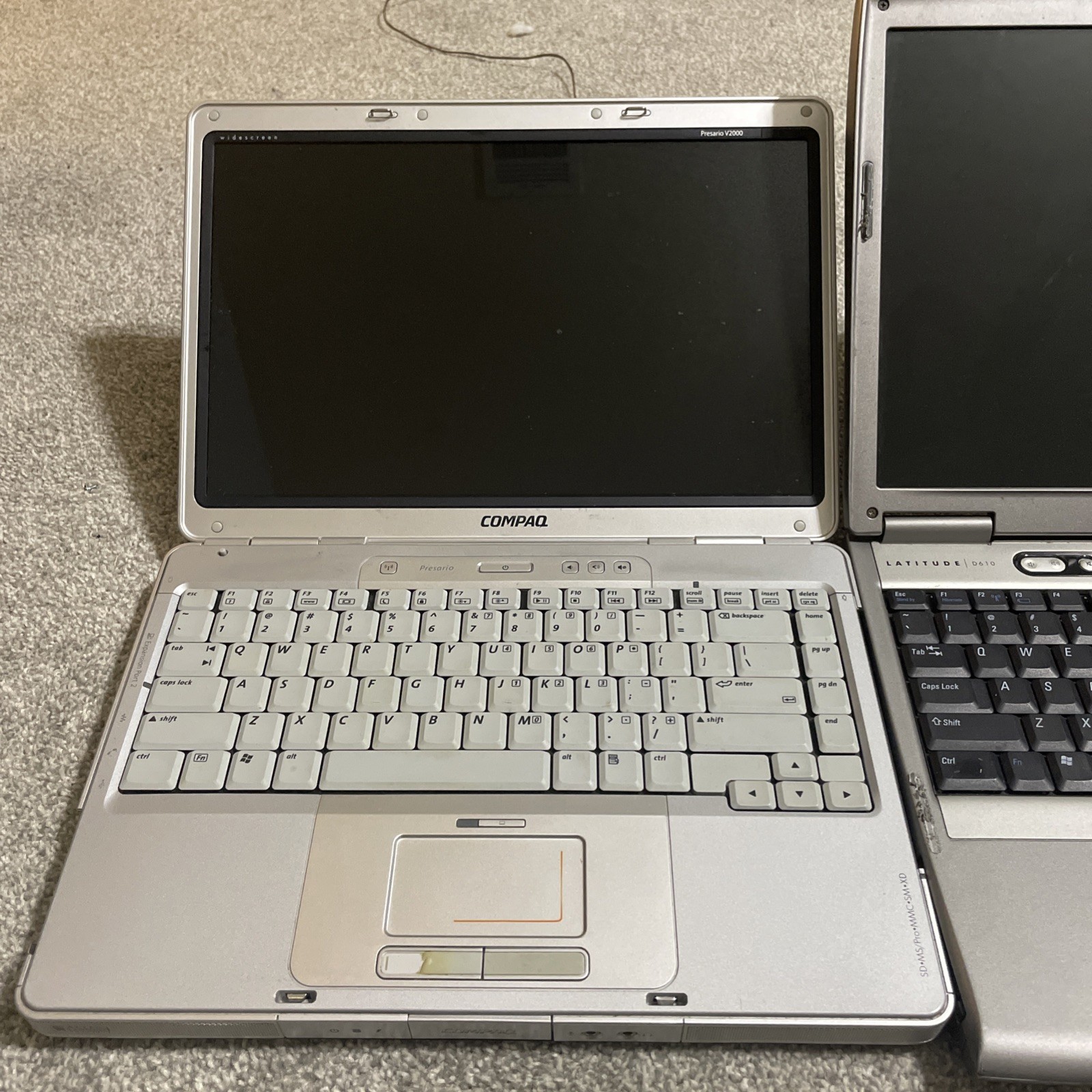 vintage laptop windows xp LOT(Untested)(Read description)