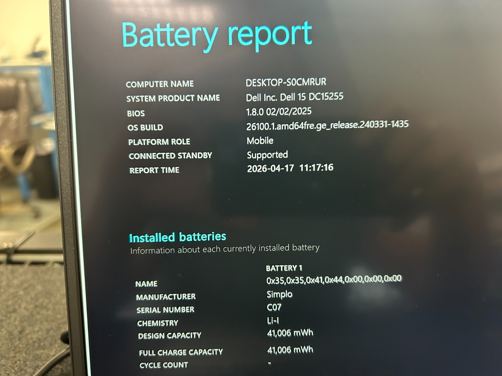 DELL 15 DC15255 G8MK9, AMD Ryzen 7 7730U, 2.00 GHz, 16 GB RAM, 512 GB NVMe SSD