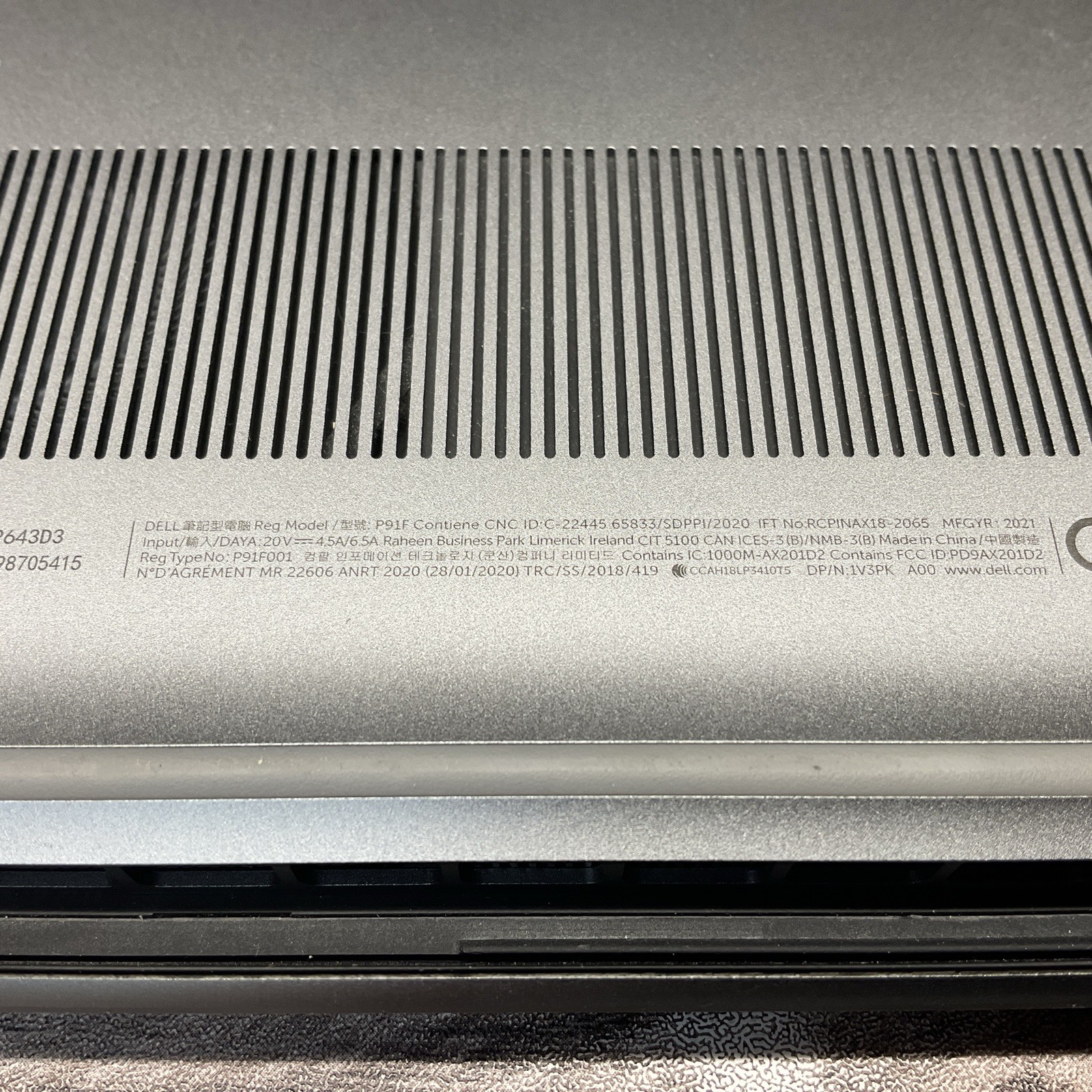 Dell Precision 5550 / i7 10th Gen / Quadro T2000 4GB / 256GB SSD / 60F