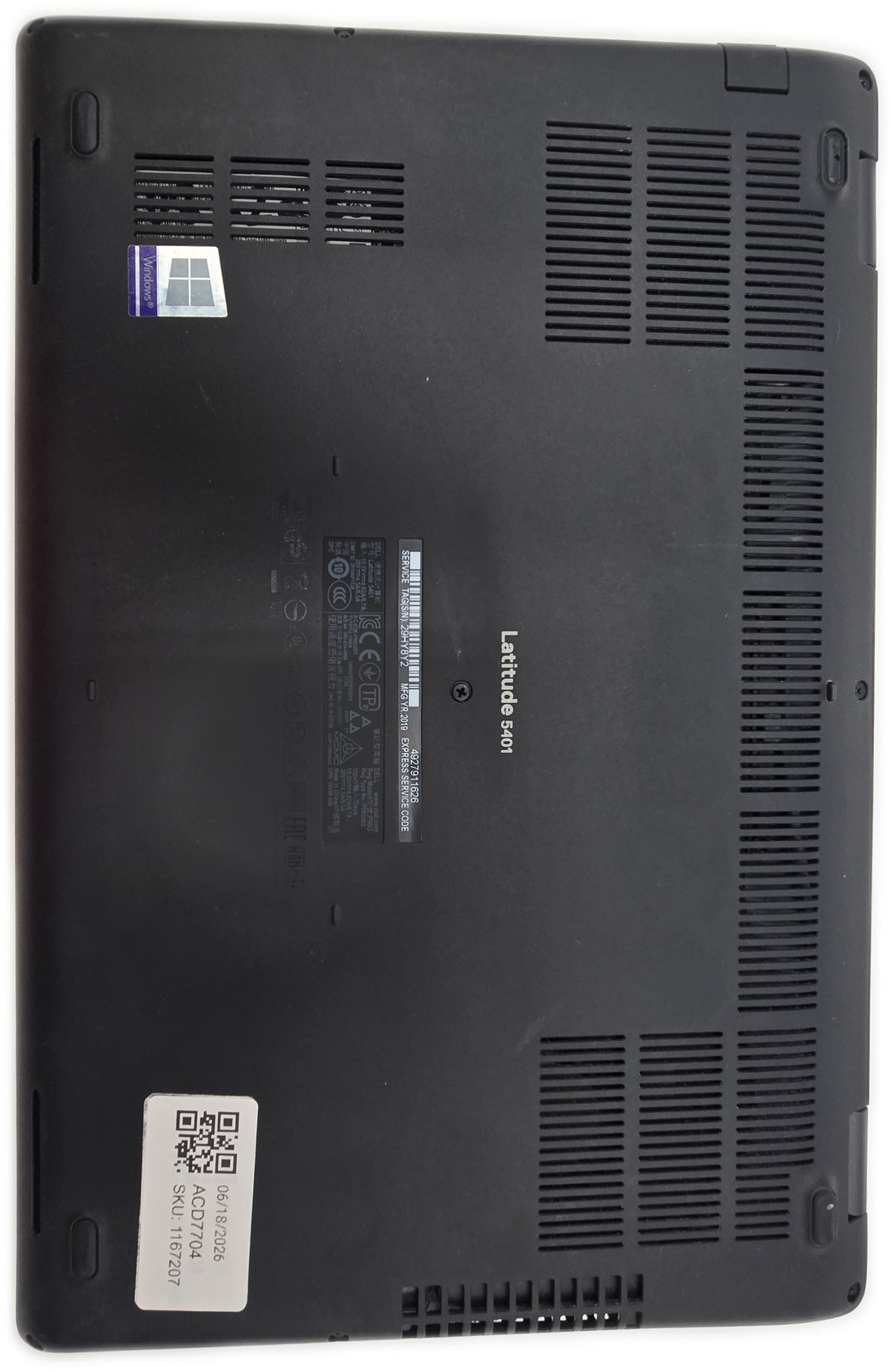 Dell Latitude 5401 i7-9th Gen 8GB 128GB SSD Windows 11 Pro