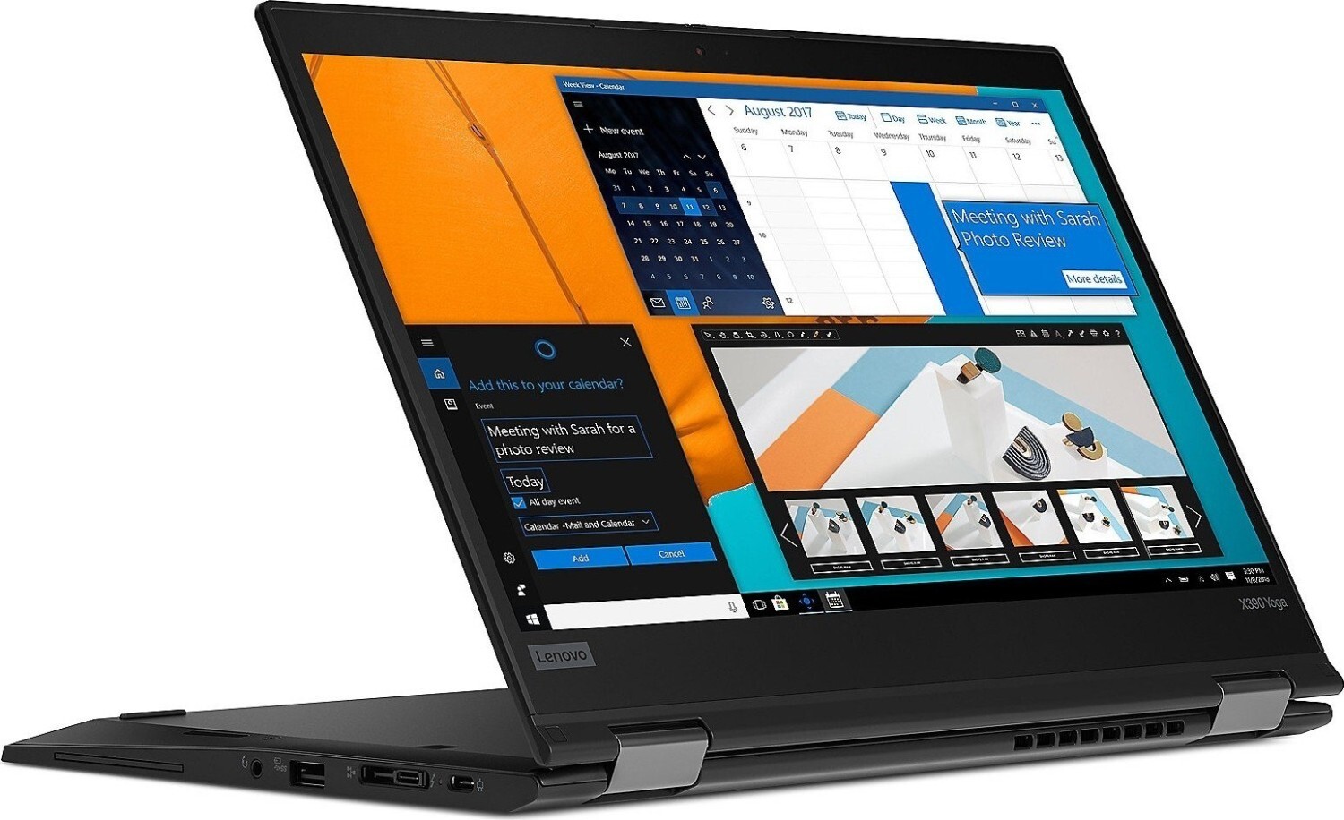 Lenovo Yoga X390 13.3″ Touchscreen i7-8665U 16GB RAM 256GB SSD WIN11+++ Notebook