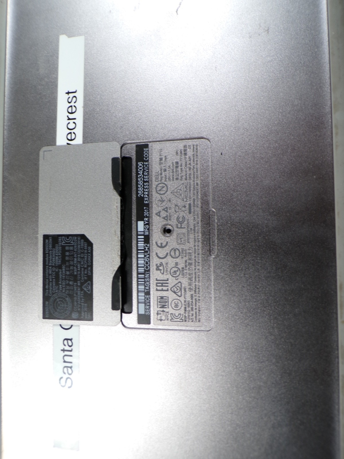 DELL XPS 13 9365 2-IN-1 INTEL CORE I7 7TH GEN 8GB RAM **NO POWER ON **NO HD