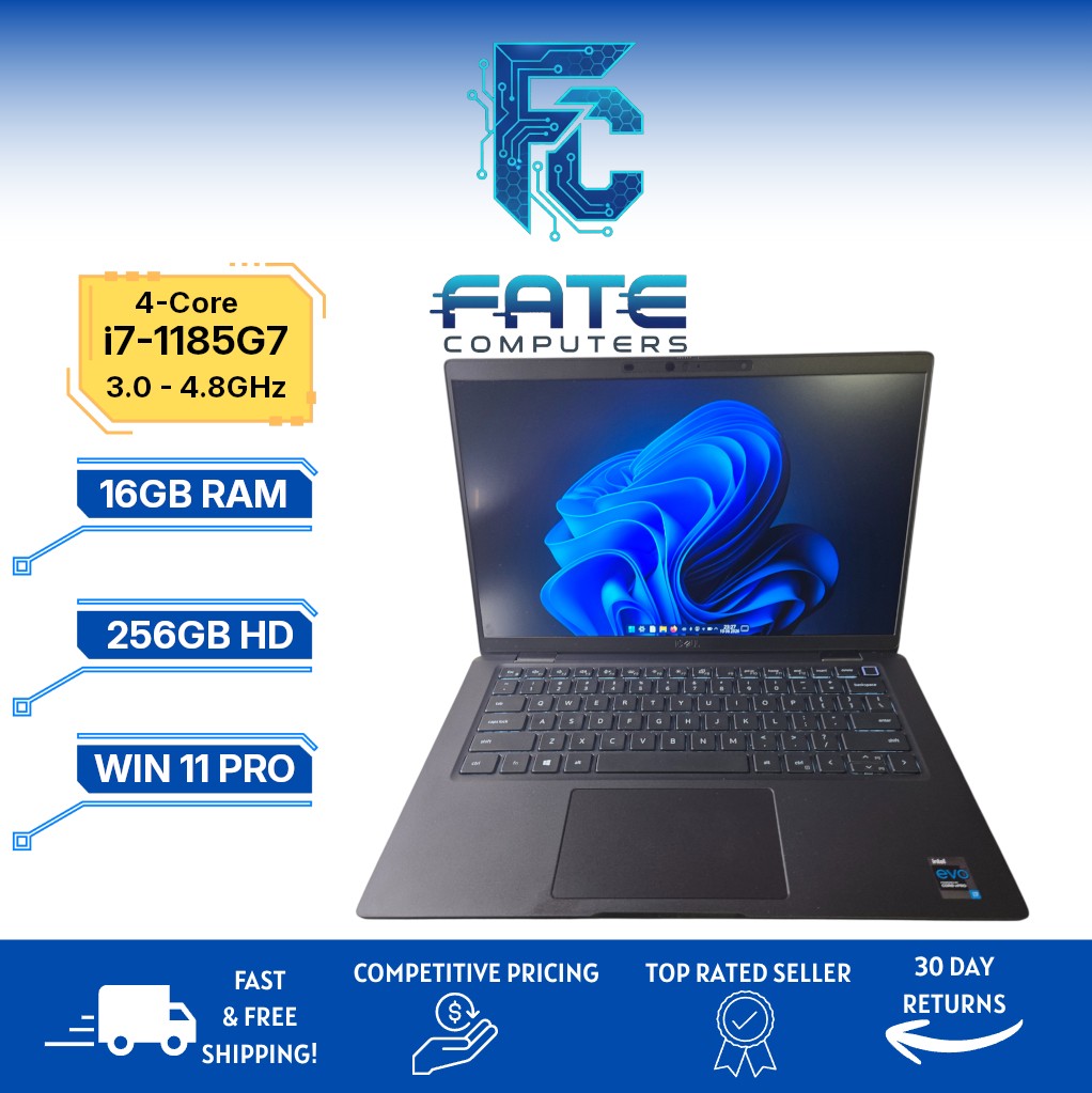 Dell Latitude 7420 i7-1185G7 3.00GHz – 4.80 GHz 16GB 256GB HD Win11 Pro