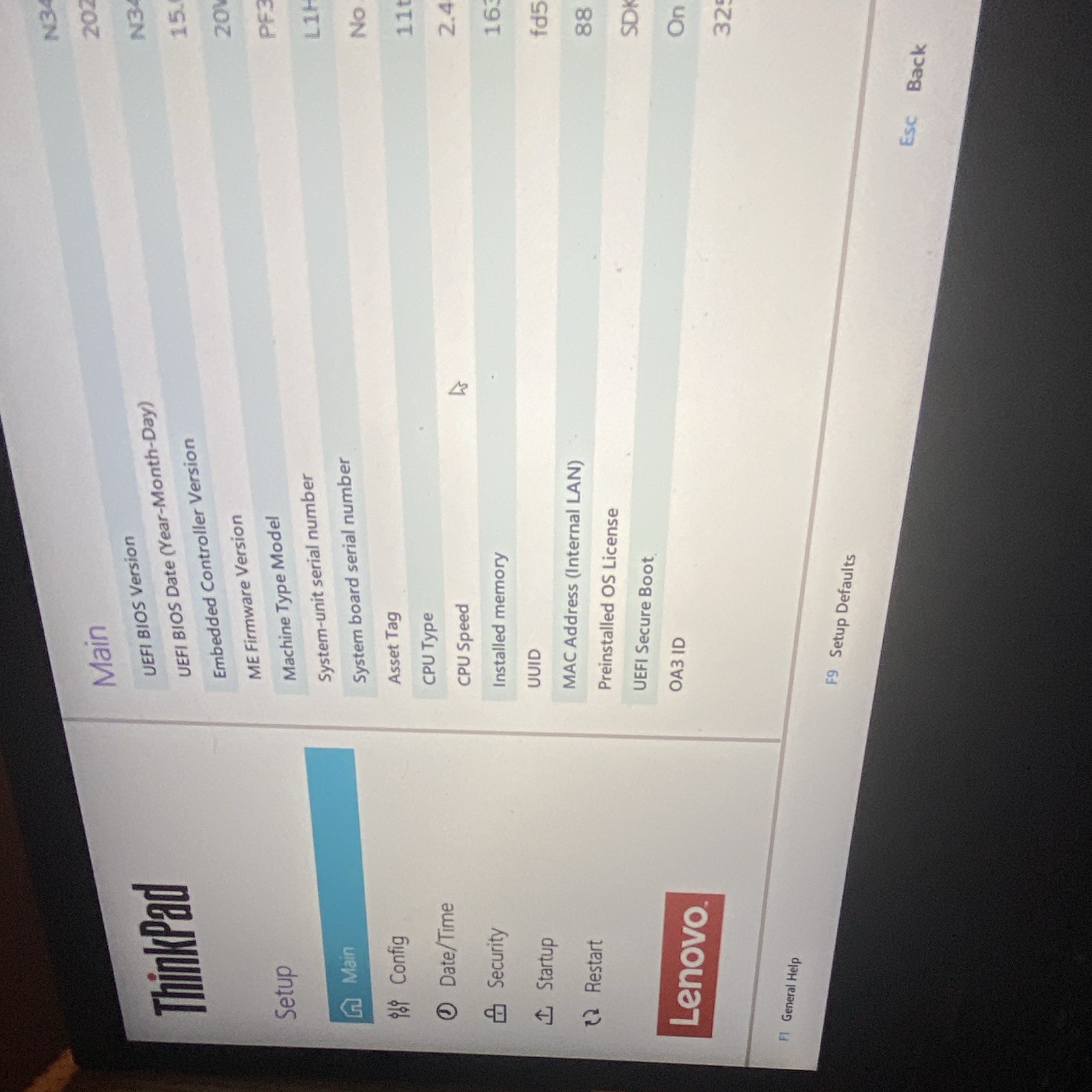 Lenovo ThinkPad L15 Gen 4 15.6″ i5 11th Gen 16GB no ssd