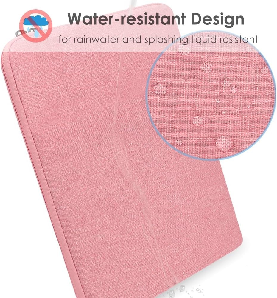 Pink 13-Inch Laptop Sleeve for MacBook Air 13.6 inch M5 M4 M3 (2024-2026)