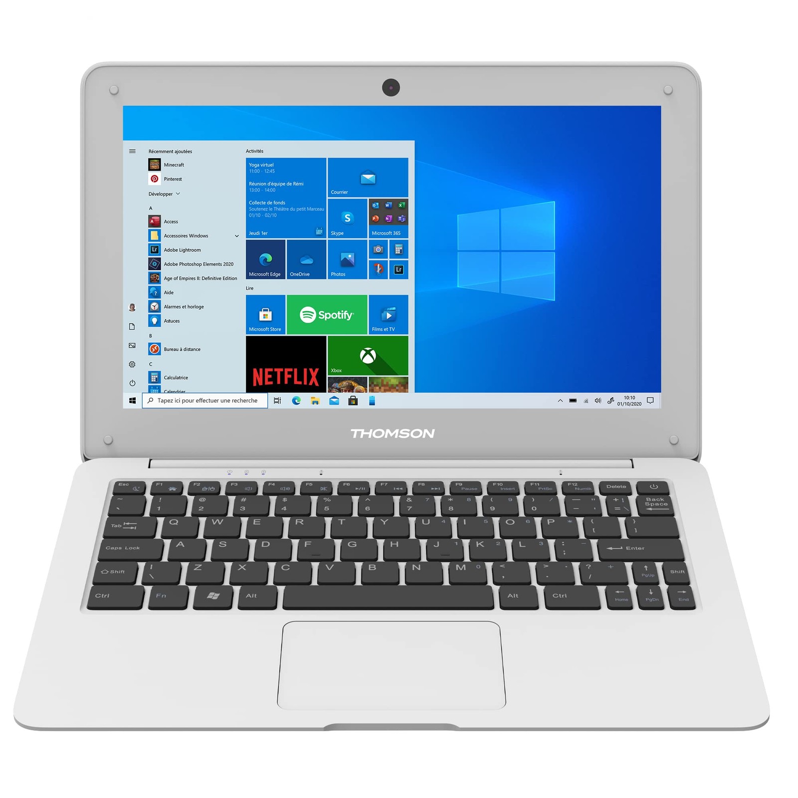 Thomson Laptop NEO 10, 10.1 Inch, Intel Atom, 4Gb RAM, 64Gb eMMC Storage,