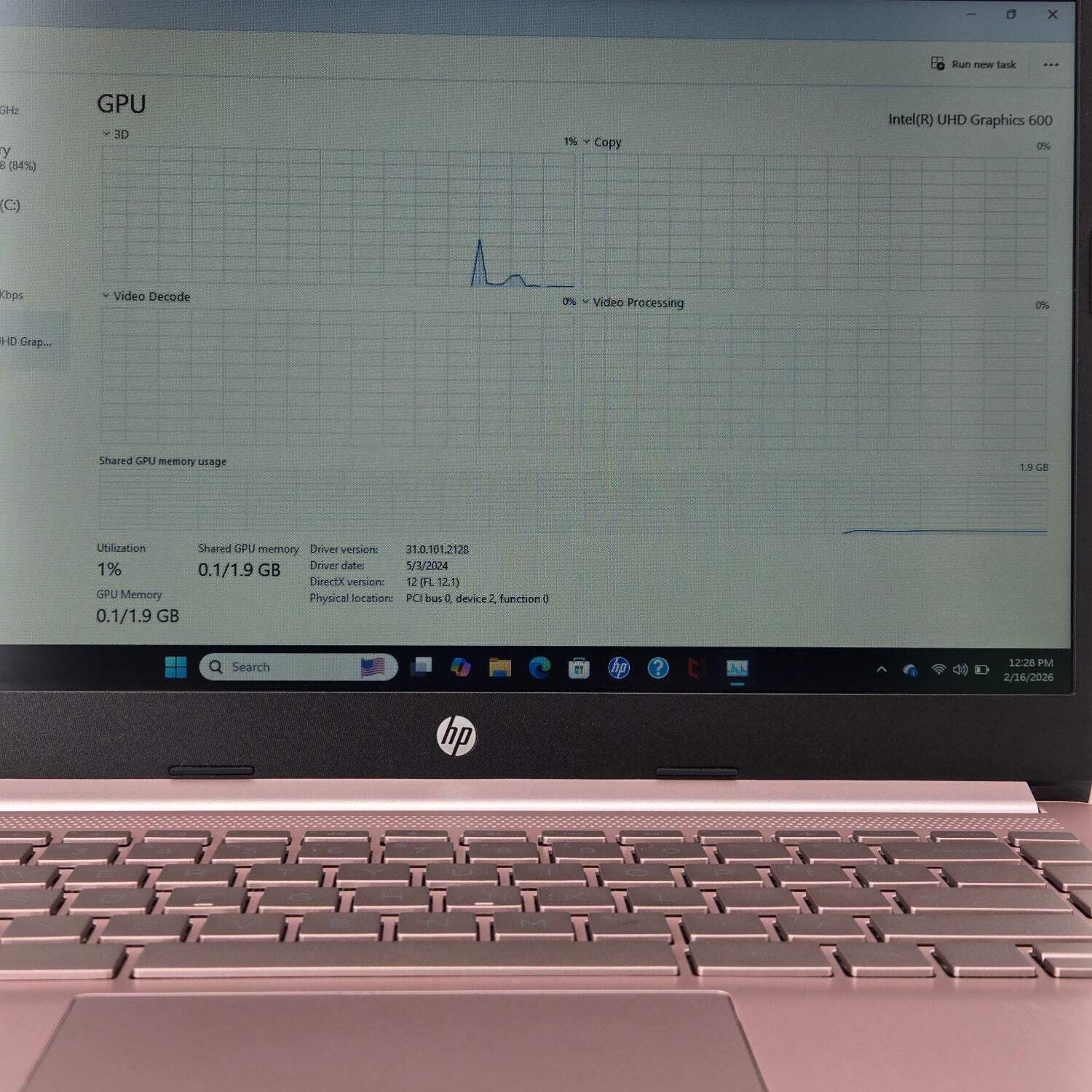 HP Laptop 14-cf2112wm 14″ Celeron N4120 1.1GHz 4GB RAM 64GB SSD