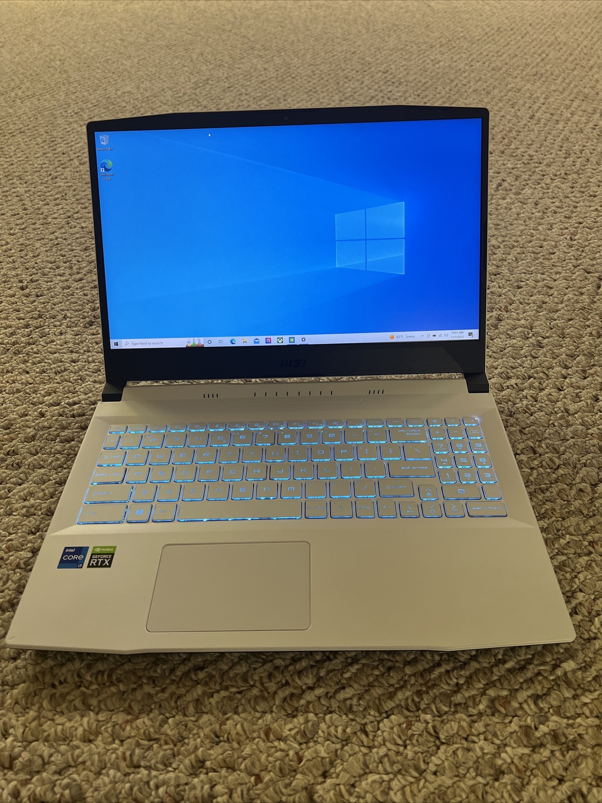 MSI Sword 15.6” FHD 144Hz IPS Gaming Laptop i7-11800H 8GB 512GB RTX 3050 Ti