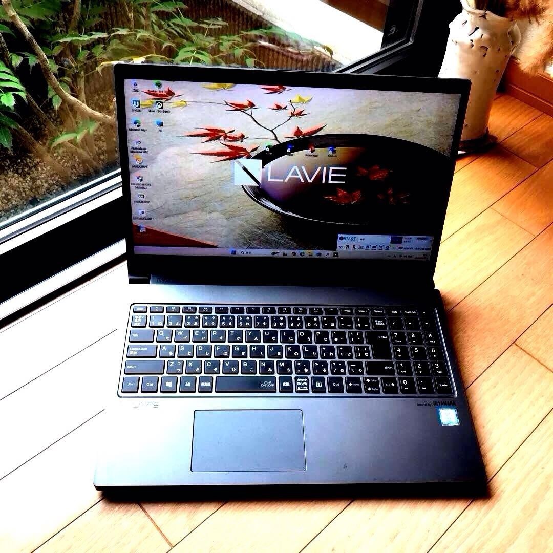 NEC LAVIE Note NEXT NX750NAB i7-8550U 16GB SSD500GB + HDD500GB 15.6″FHD Blu-ray