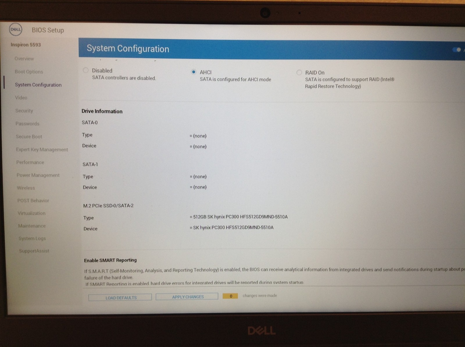 Dell Inspiron 5593 15.6″ FHD Laptop i5-1035G1 w/8GB, 512GB SSD, Backlit, WORKING