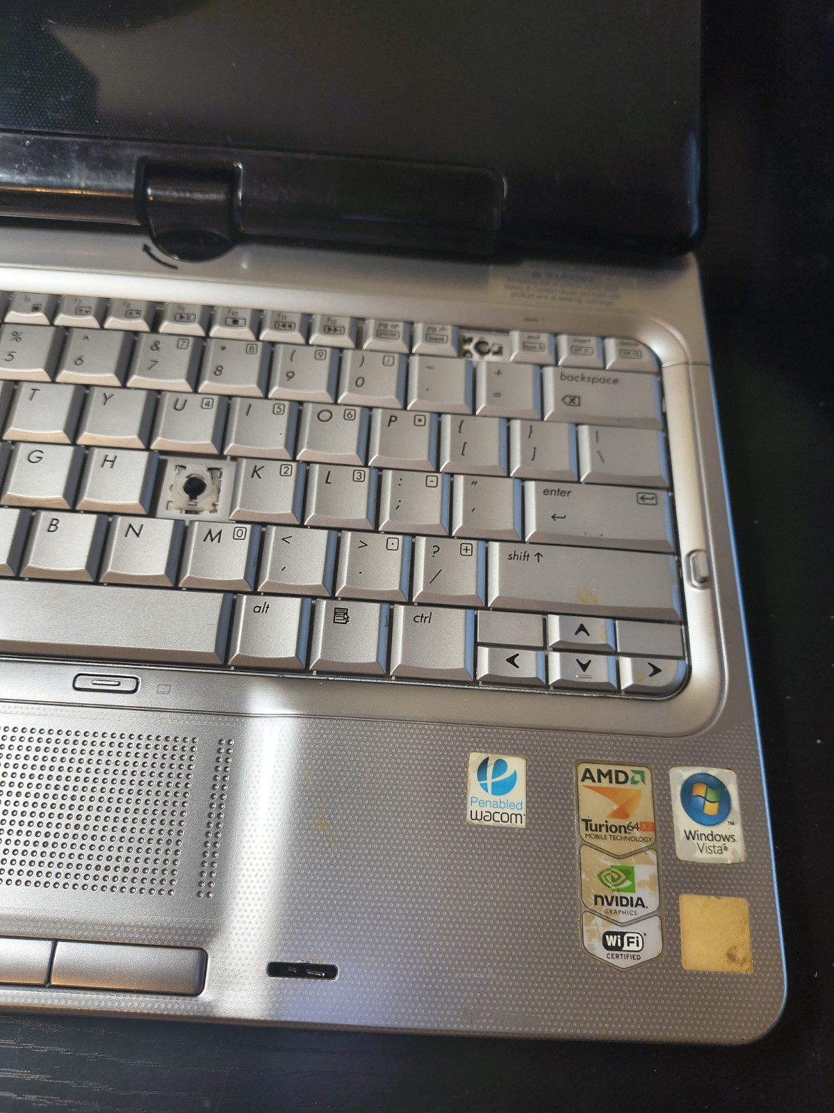 HP Pavilion swivel Laptop TX2000 2GB 80GB