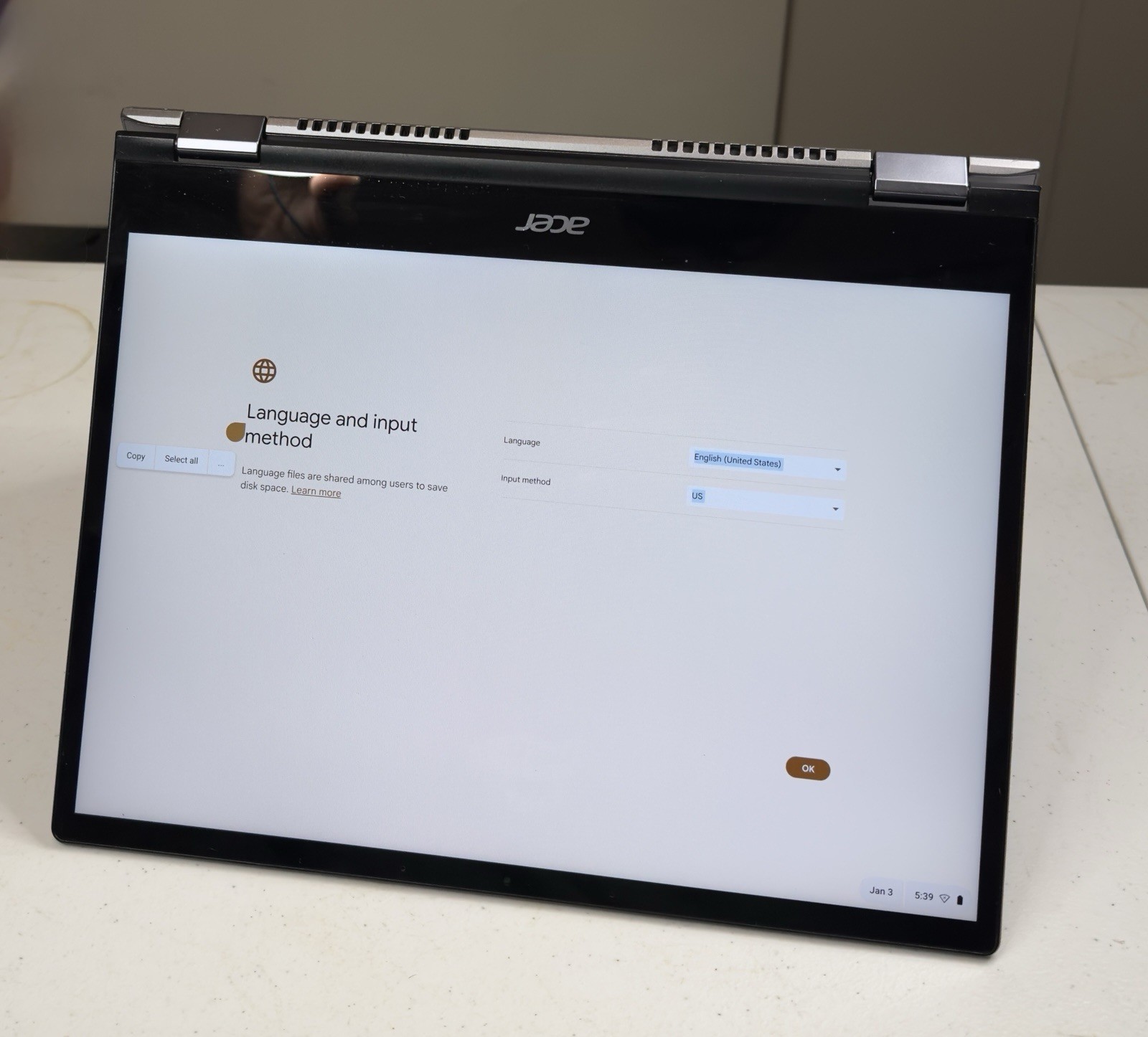 Acer Chromebook Spin 713-2W Series