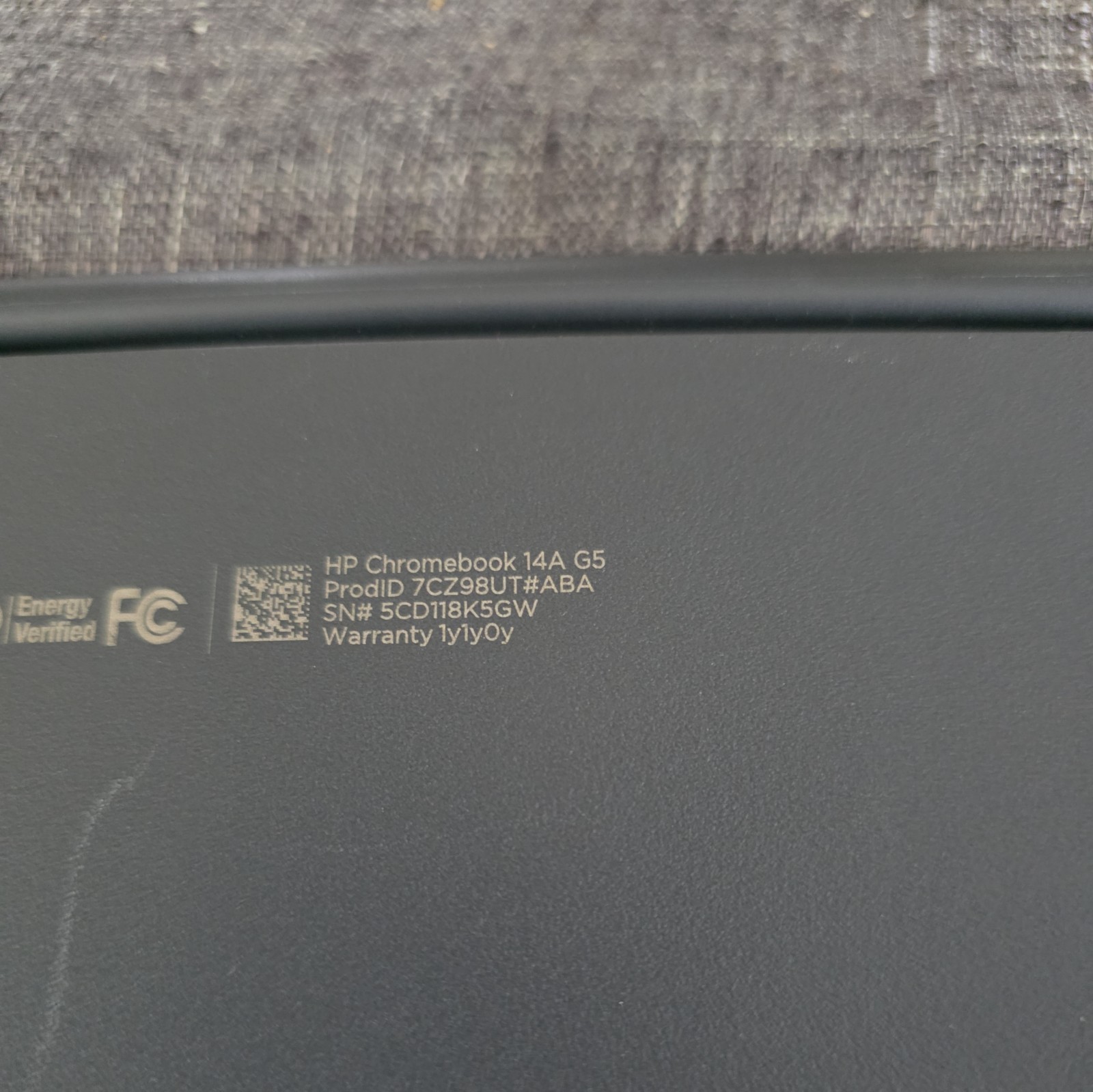 HP Chromebook 14a G5 14” AMD A4 4GB RAM 32GB Laptop