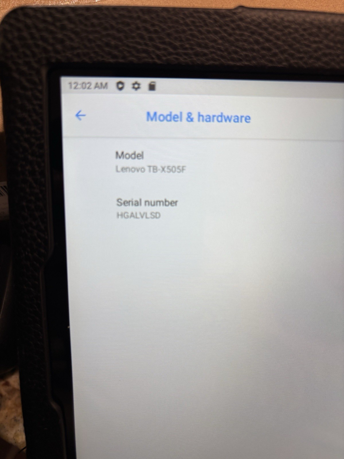 Lenovo Tablet M10 Tb-x505f With Case 10” Screen